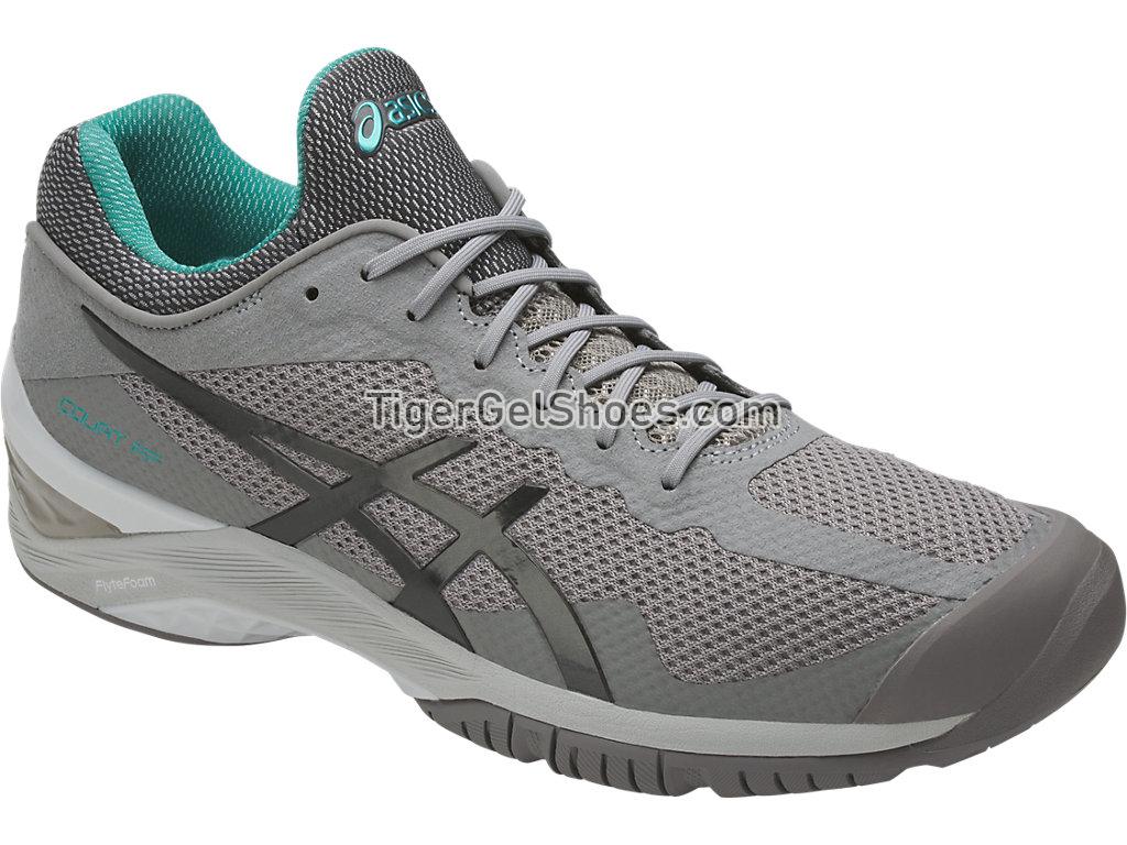 Asics Court FF Aluminum/Dark Grey/Lapis E700N-9695 Womens Mens Tennis Shoes