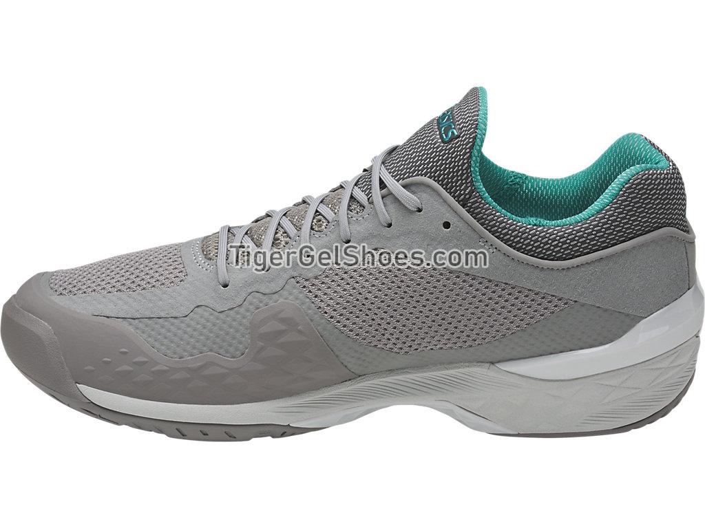 Asics Court FF Aluminum/Dark Grey/Lapis E700N-9695 Womens Mens Tennis Shoes