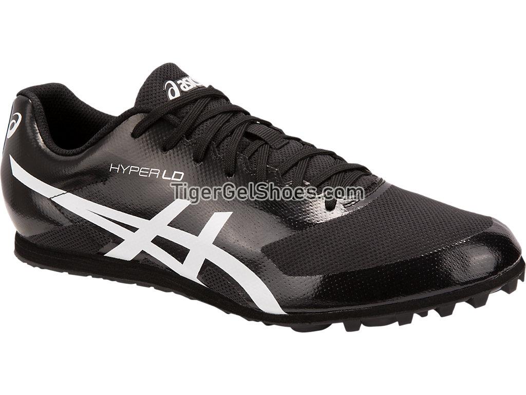 Asics Hyper LD 6 Black/White 1091A019-001 Mens Track and Field Shoes