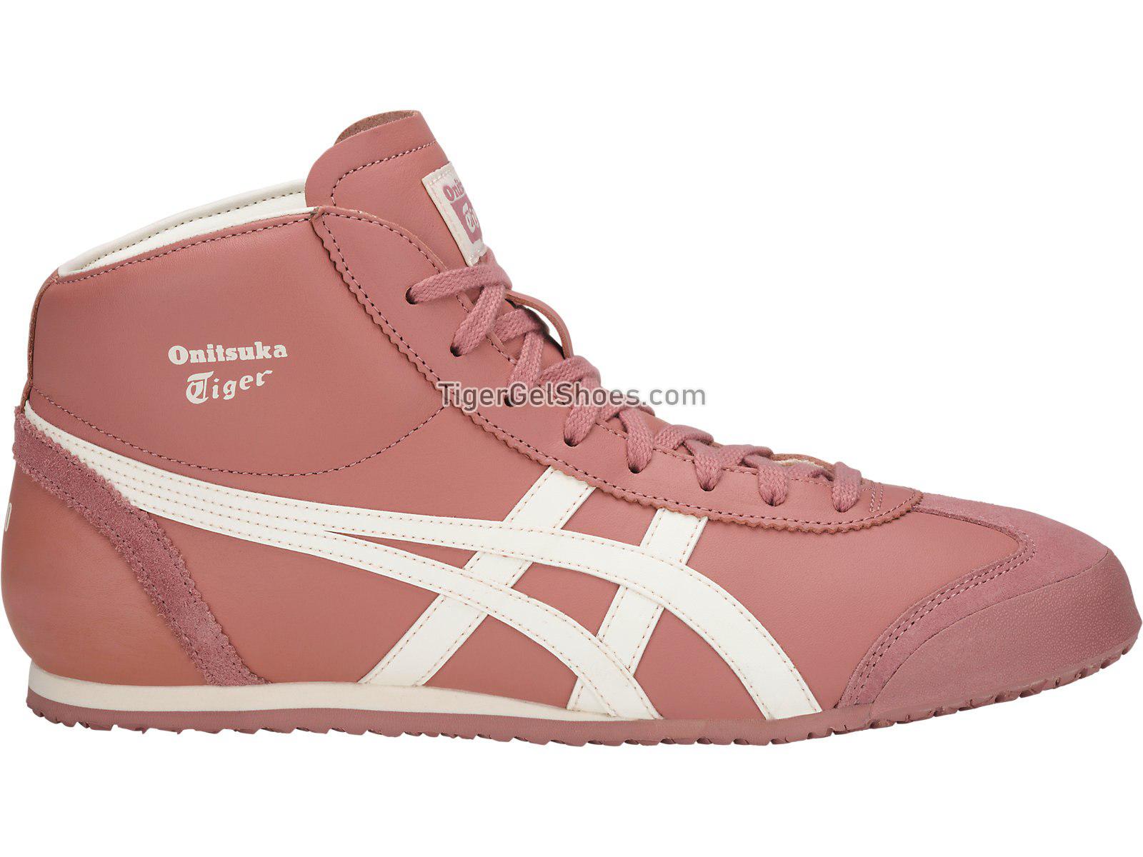Onitsuka Tiger Mexico Mid Runner Ash Rose/Cream HL328-2400 Mens Womens Shoes