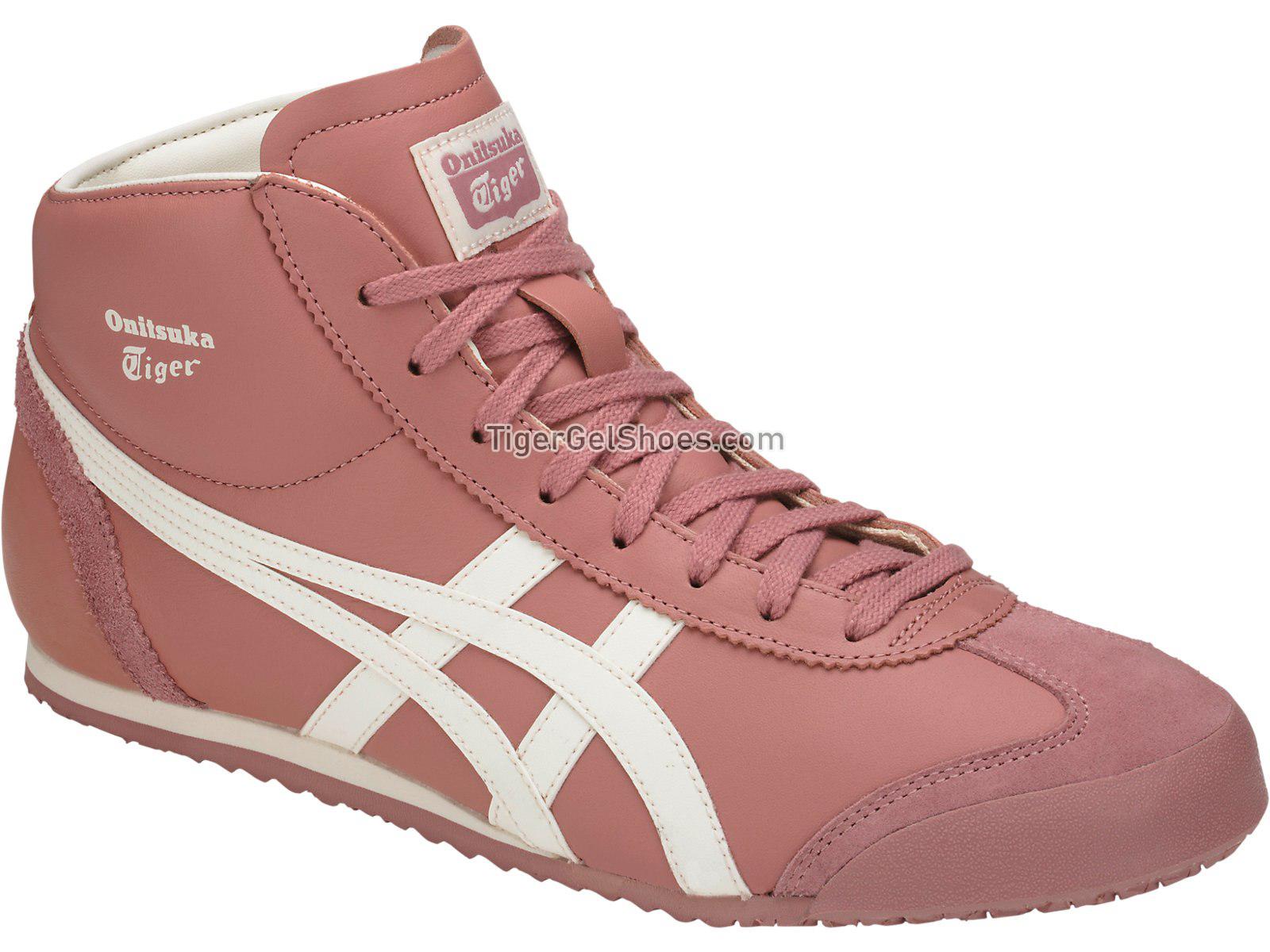 Onitsuka Tiger Mexico Mid Runner Ash Rose/Cream HL328-2400 Mens Womens Shoes