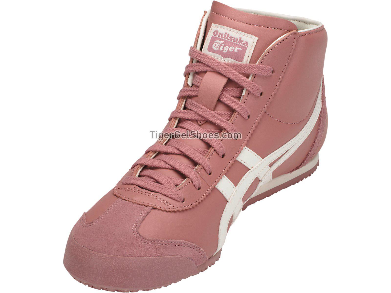 Onitsuka Tiger Mexico Mid Runner Ash Rose/Cream HL328-2400 Mens Womens Shoes