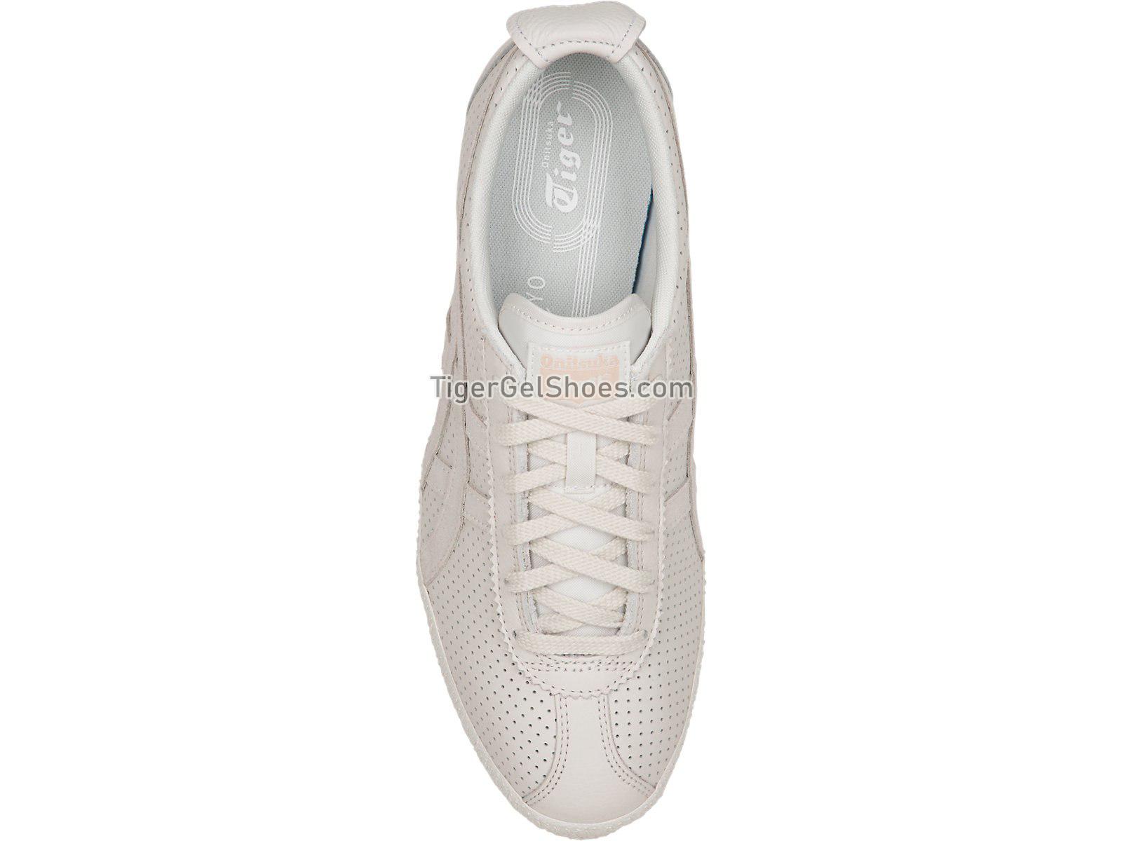 Onitsuka Tiger Mexico Delegation Vaporous Grey/Frosted Almond D808L-9005 Mens Womens Shoes