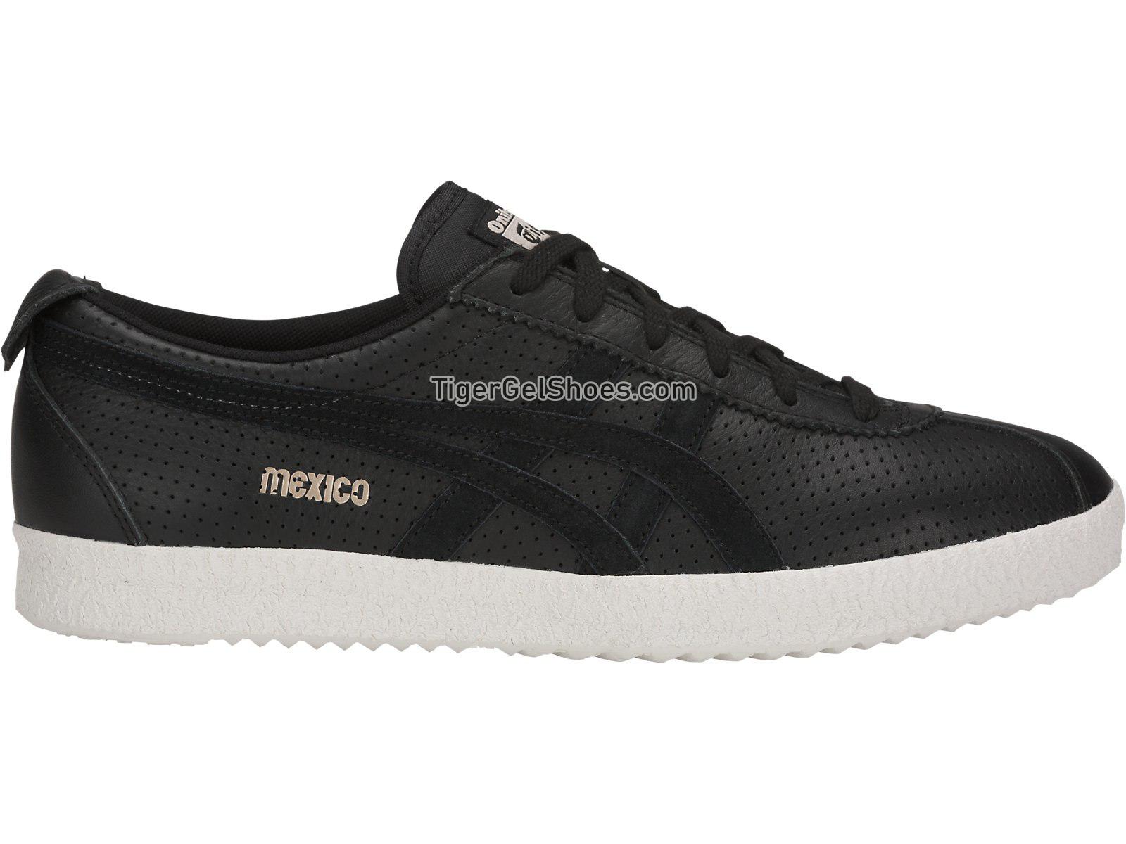 Onitsuka Tiger Mexico Delegation Black/Black D808L-9090 Mens Womens Shoes
