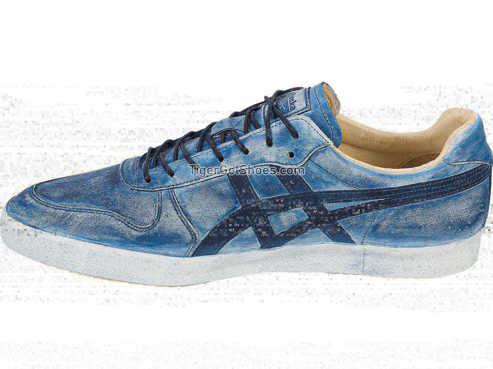 Onitsuka Tiger Fabre Nippon Lo Indigo Blue/Indigo Blue TH7T1L-4949 Mens Womens Shoes