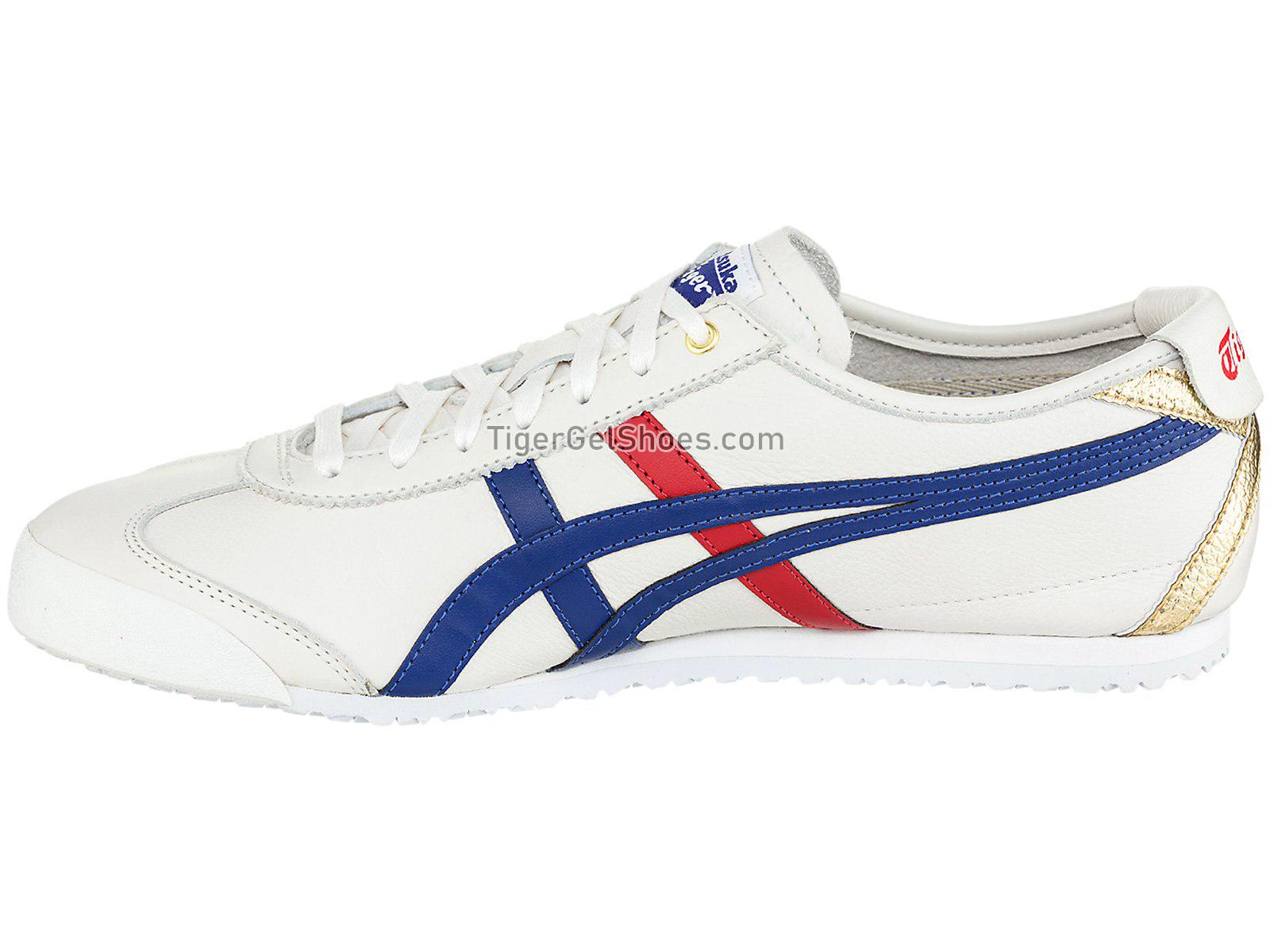 Onitsuka Tiger Mexico 66 White/Dark Blue D507L-0152 Mens Womens Shoes