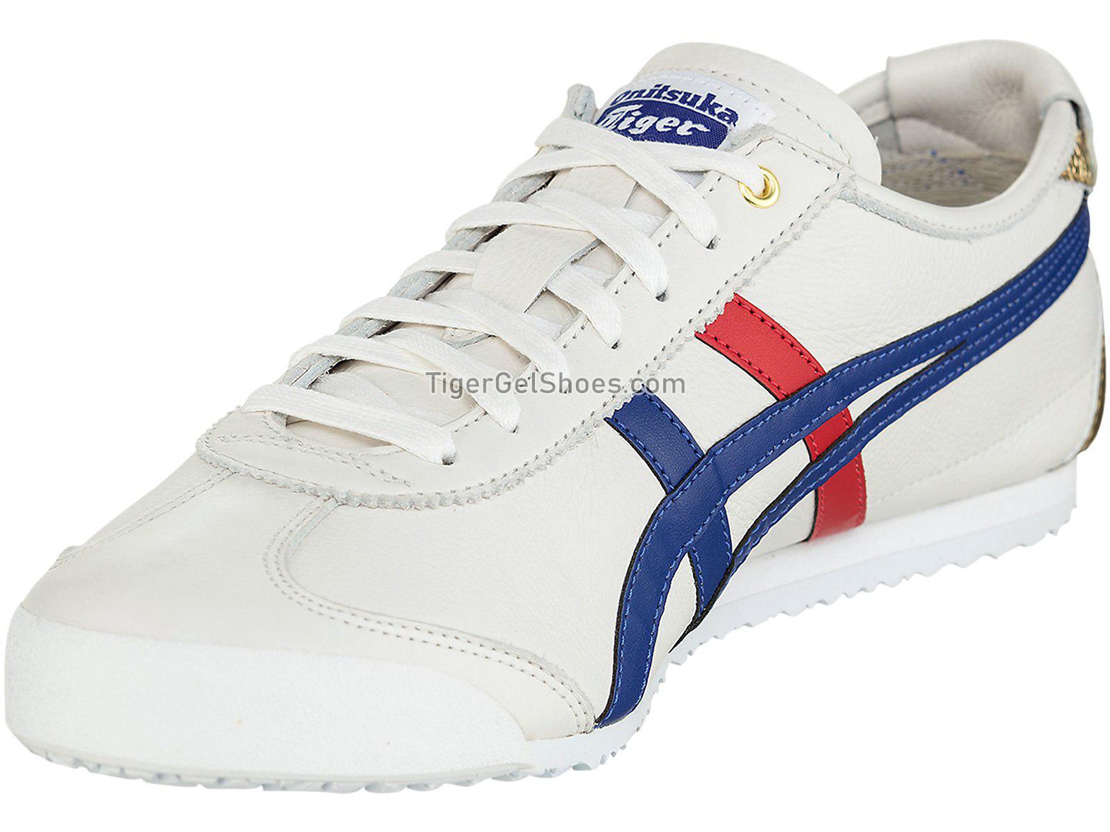 Onitsuka Tiger Mexico 66 White/Dark Blue D507L-0152 Mens Womens Shoes