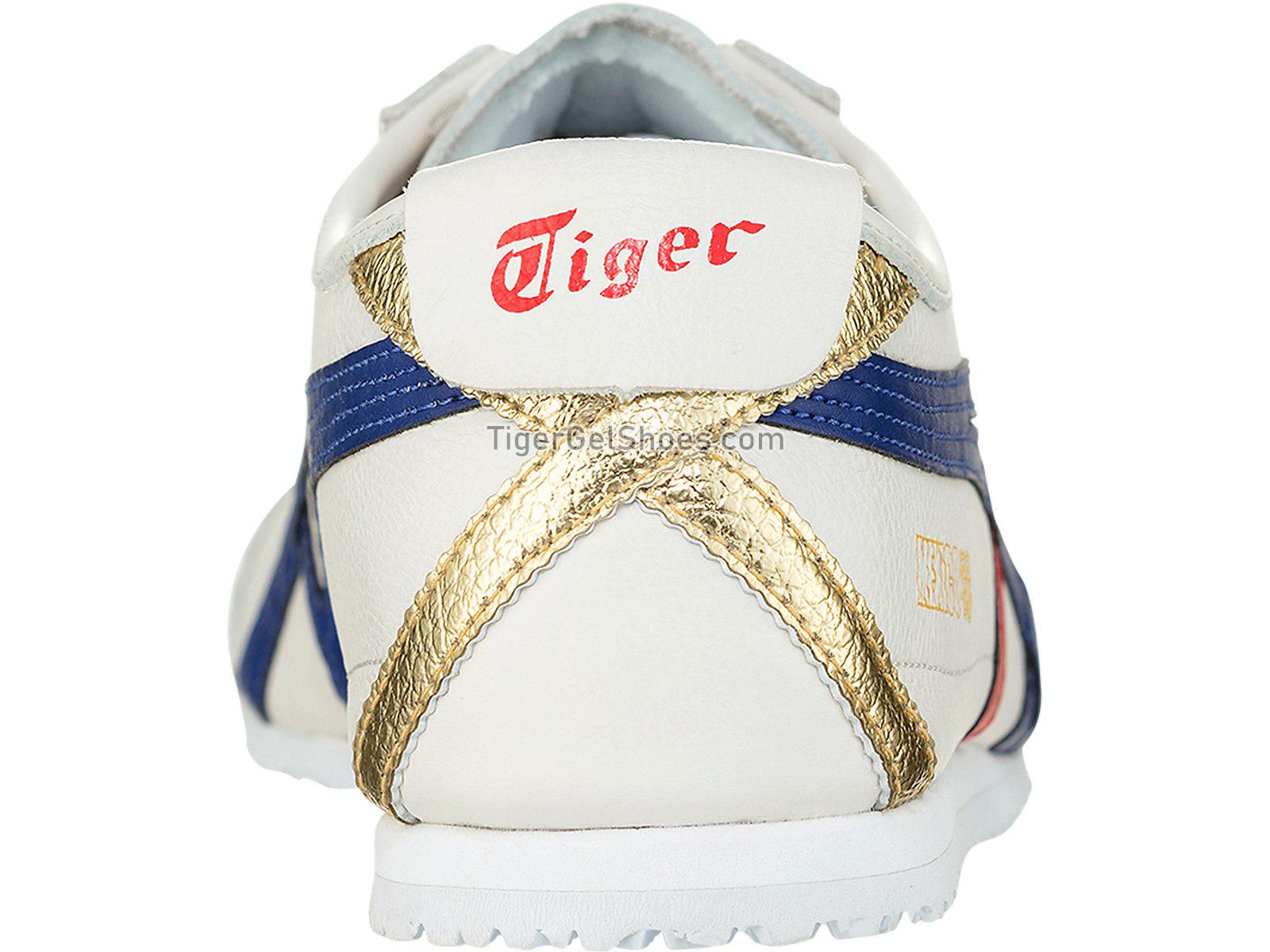 Onitsuka Tiger Mexico 66 White/Dark Blue D507L-0152 Mens Womens Shoes