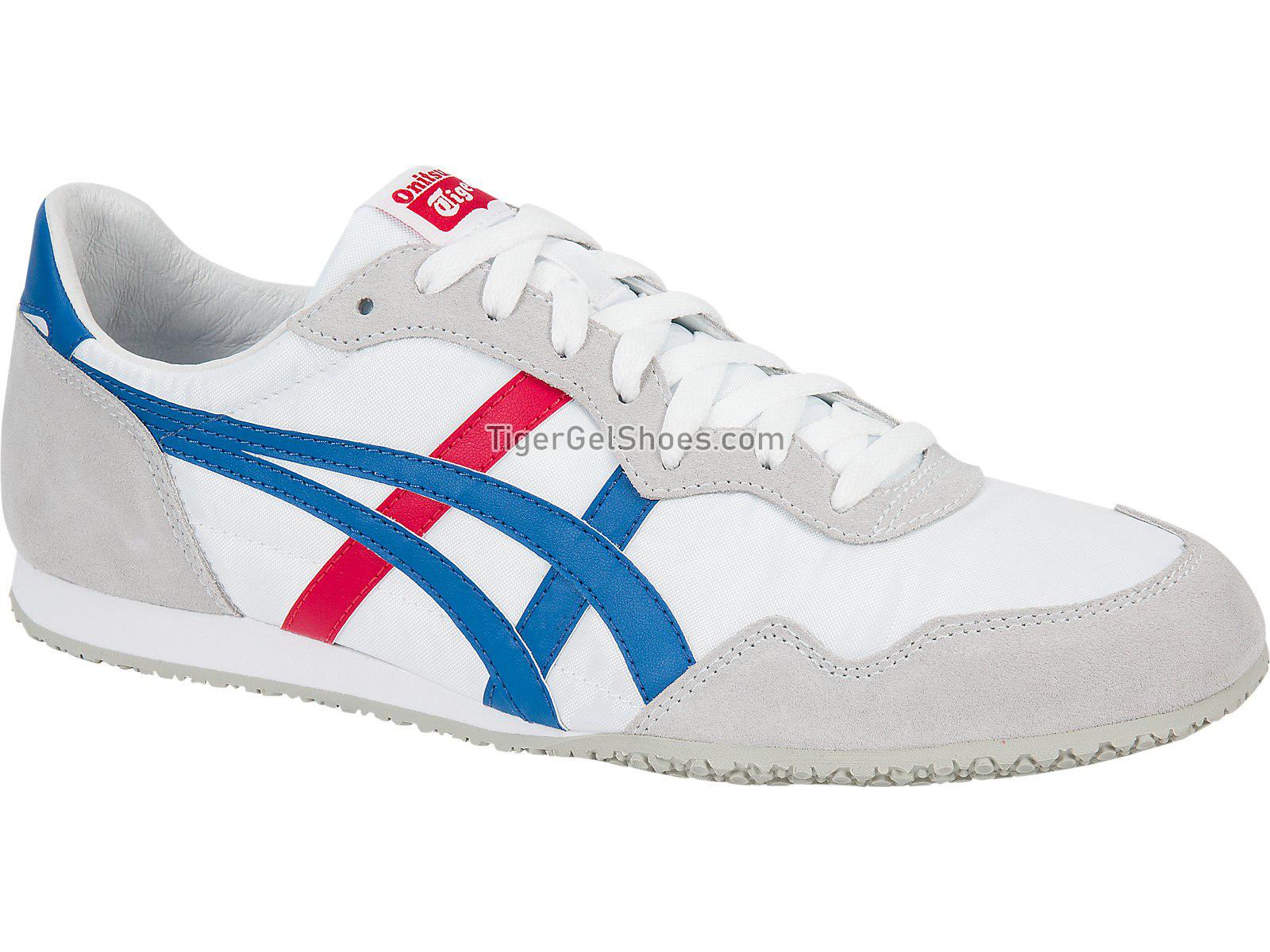 Onitsuka Tiger Serrano White/Blue D109L-0142 Mens Womens Shoes