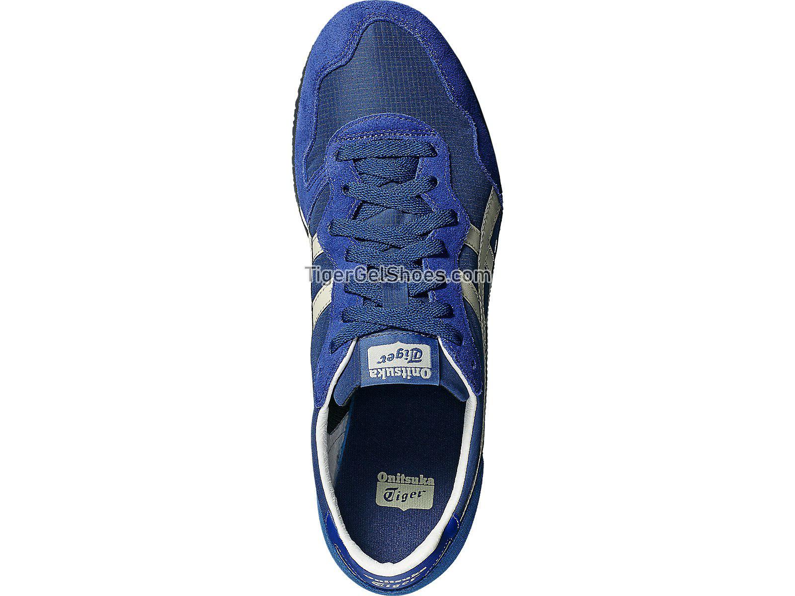 Onitsuka Tiger Serrano Navy Peony/Feather Grey D7L4L-4912 Mens Womens Shoes