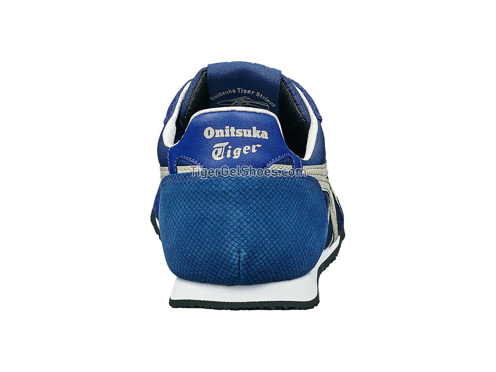 Onitsuka Tiger Serrano Navy Peony/Feather Grey D7L4L-4912 Mens Womens Shoes