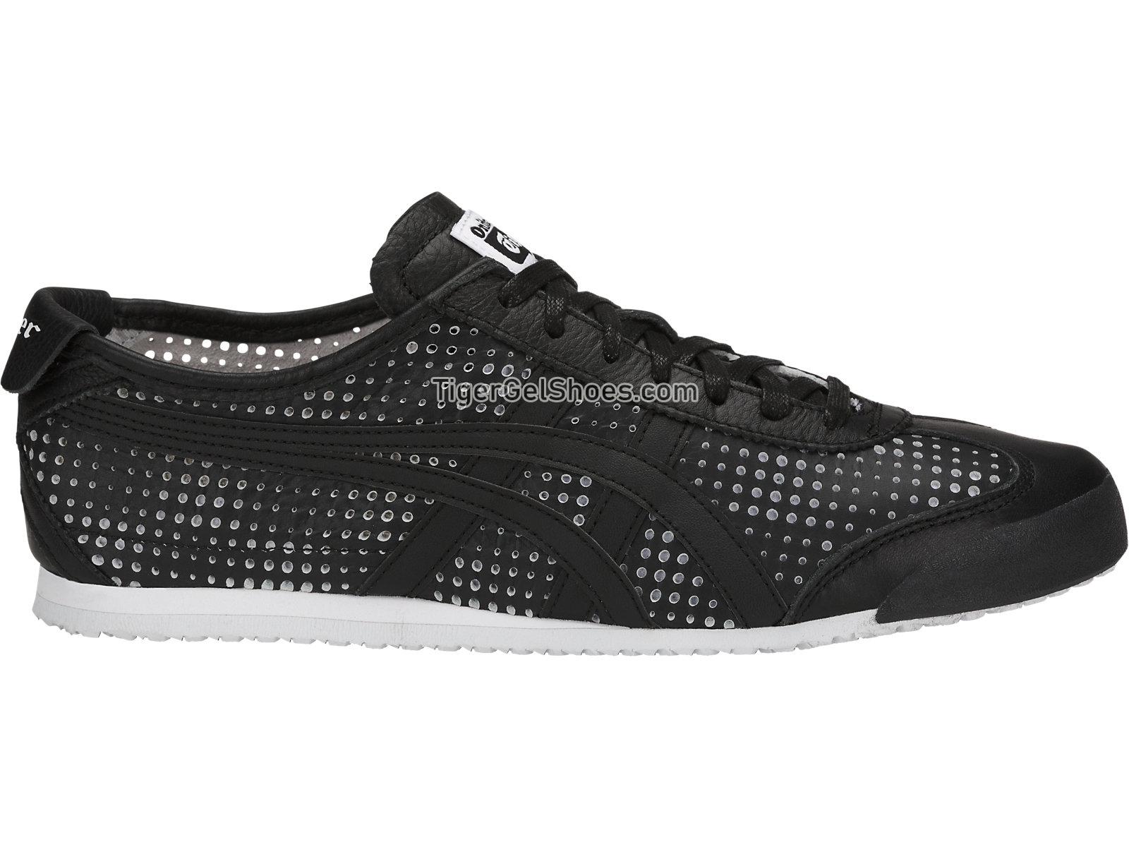 Onitsuka Tiger Mexico 66 Black/Black D816L-9090 Mens Womens Shoes