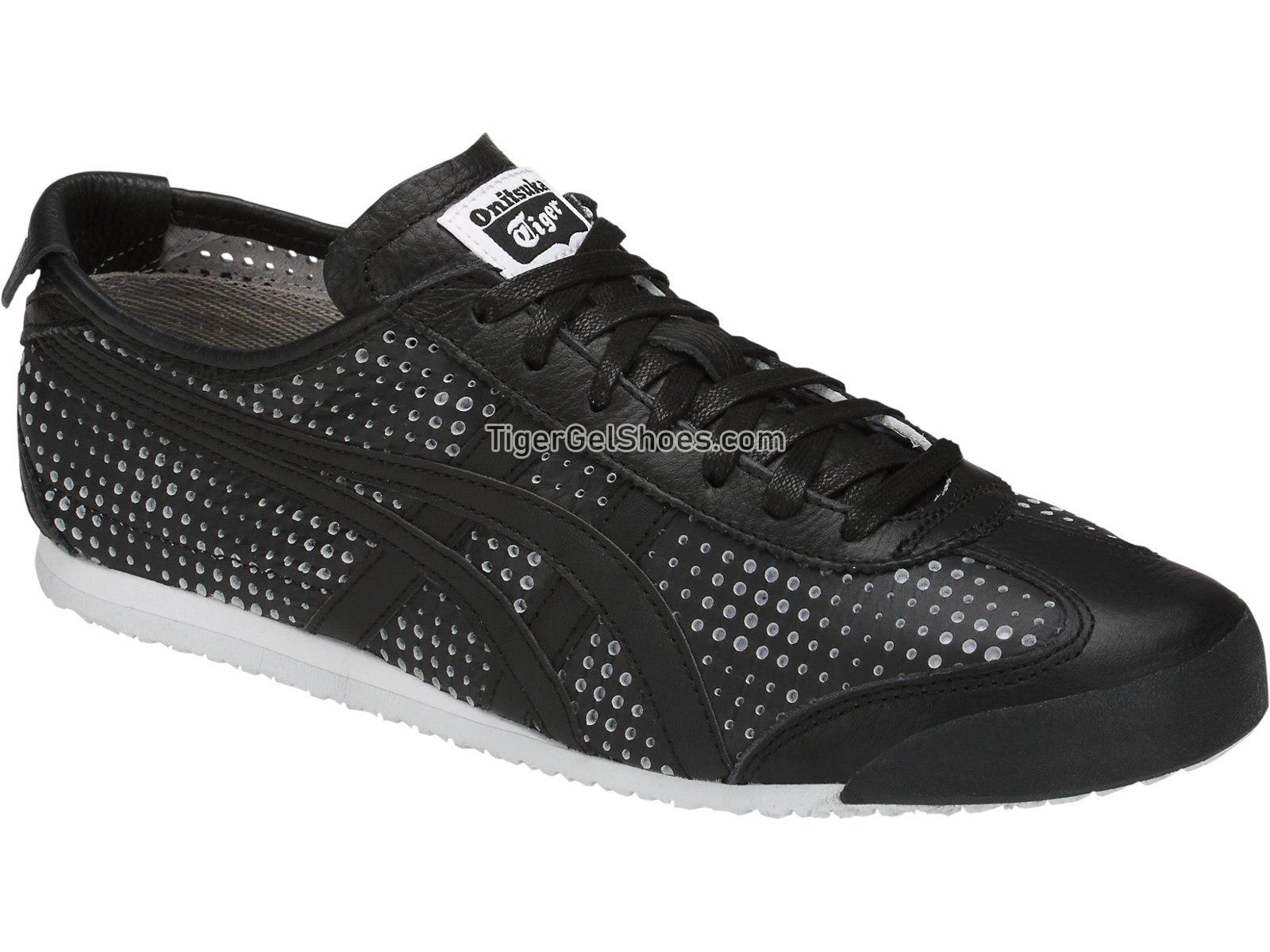Onitsuka Tiger Mexico 66 Black/Black D816L-9090 Mens Womens Shoes