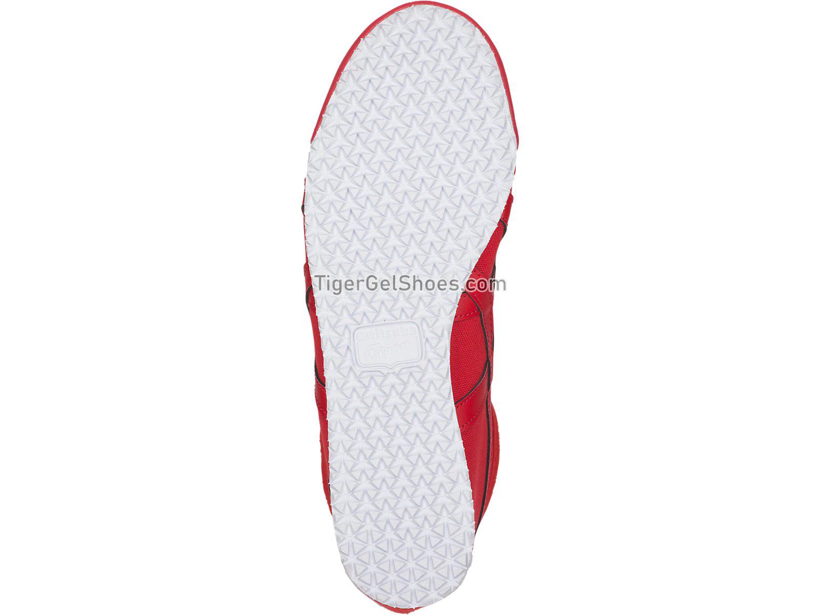 Onitsuka Tiger Mexico 66 Slip-on Classic Red/Classic Red D3K0N-600 Mens Womens Shoes