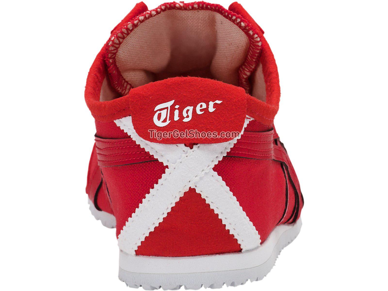 Onitsuka Tiger Mexico 66 Slip-on Classic Red/Classic Red D3K0N-600 Mens Womens Shoes