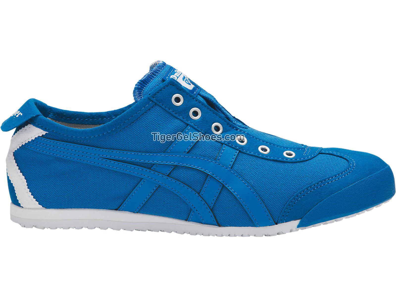 Onitsuka Tiger Mexico 66 Slip-on Directoire Blue/Directoire Blue D3K0N-400 Mens Womens Shoes