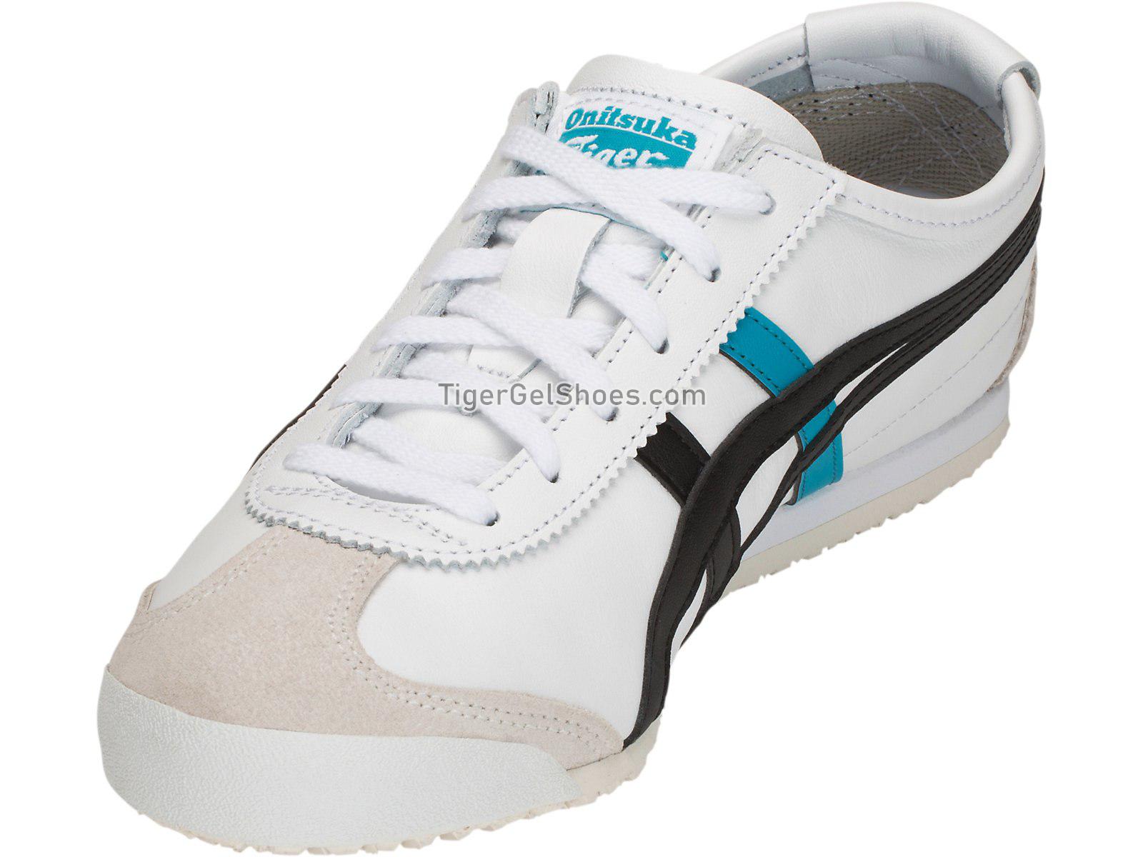 Onitsuka Tiger Mexico 66 White/Black D4J2L-100 Mens Womens Shoes