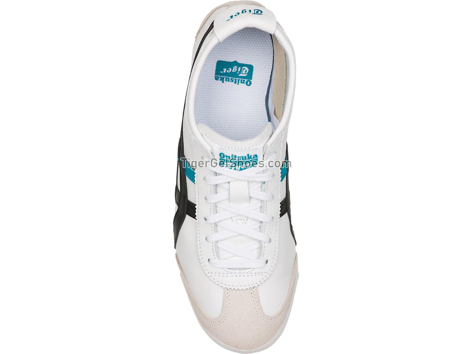 Onitsuka Tiger Mexico 66 White/Black D4J2L-100 Mens Womens Shoes
