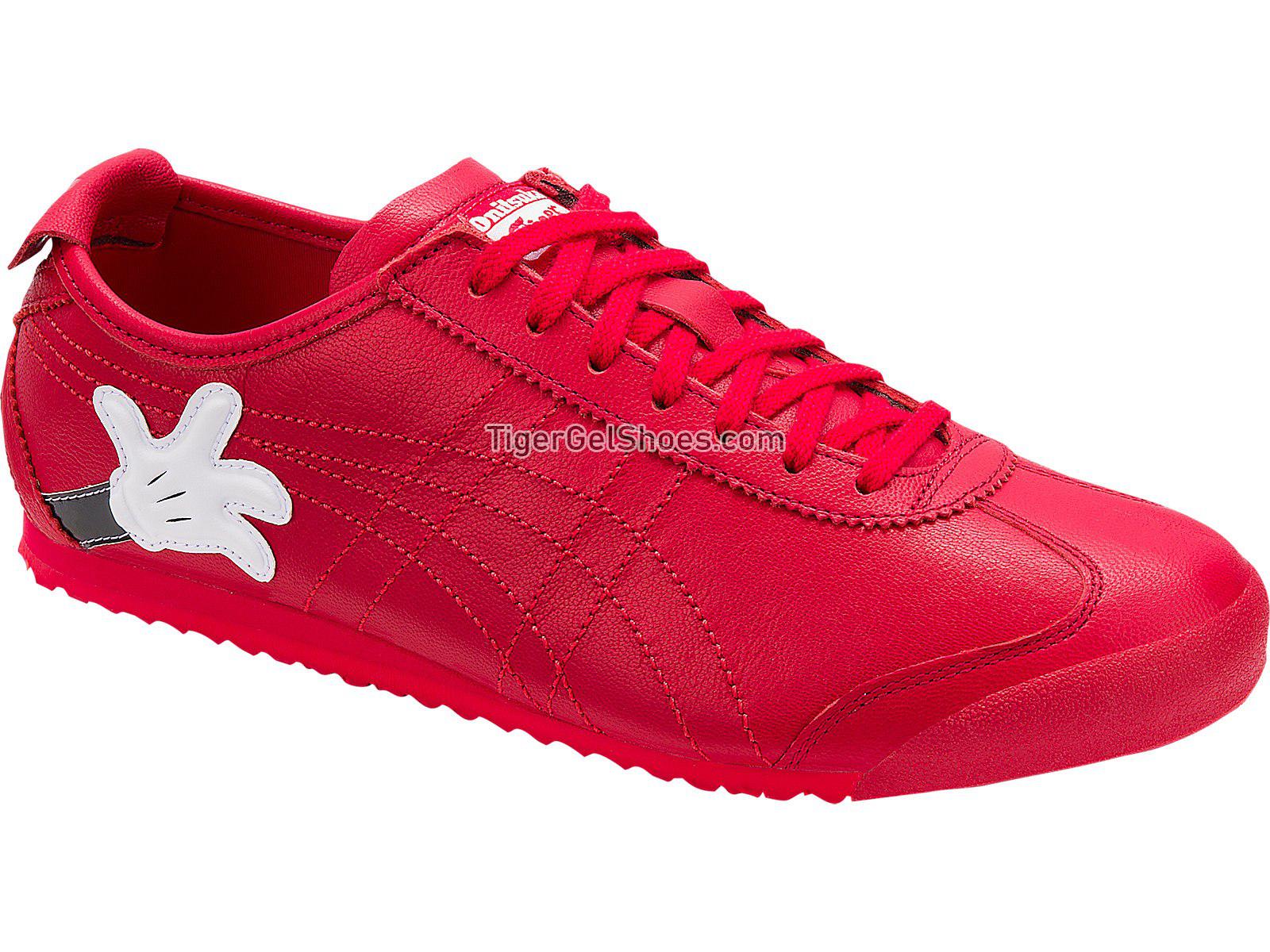 Onitsuka Tiger Mexico 66 Classic Red/Classic Red D8G4L-2323 Mens Womens Shoes