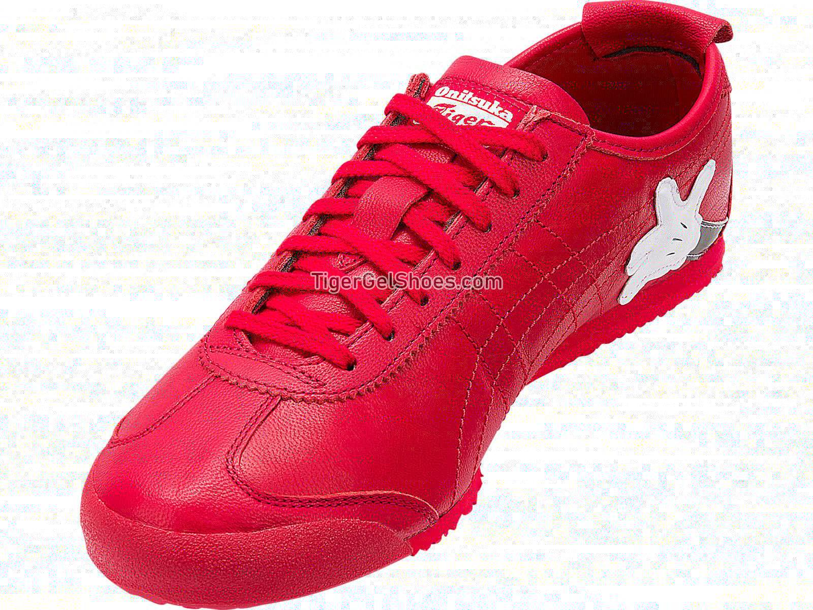 Onitsuka Tiger Mexico 66 Classic Red/Classic Red D8G4L-2323 Mens Womens Shoes