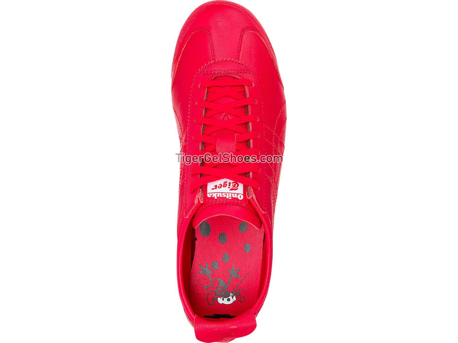 Onitsuka Tiger Mexico 66 Classic Red/Classic Red D8G4L-2323 Mens Womens Shoes