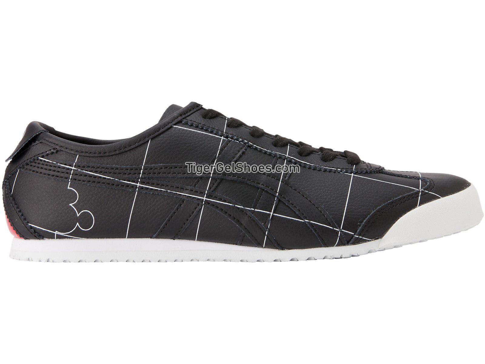 Onitsuka Tiger Mexico 66 X Disney Black/Black D8G3L-9090 Mens Womens Shoes