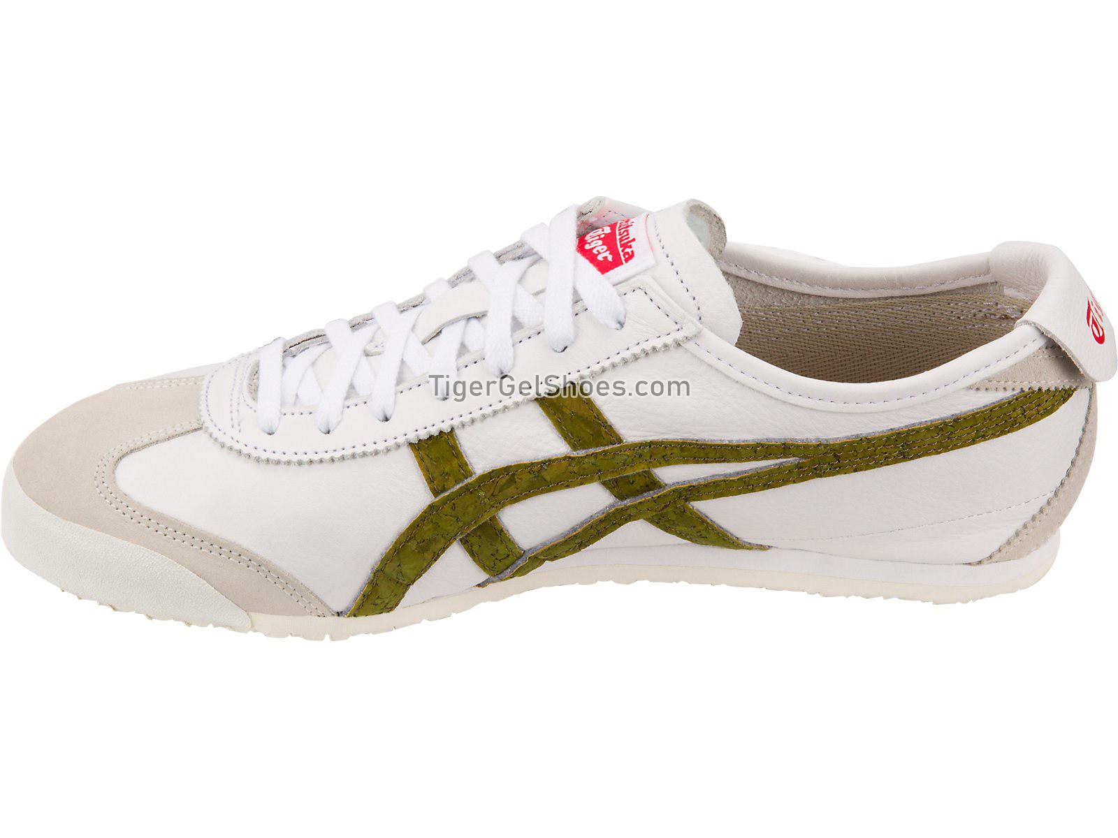 Onitsuka Tiger Mexico 66 White/Hunter Green 1183A013-100 Mens Womens Shoes