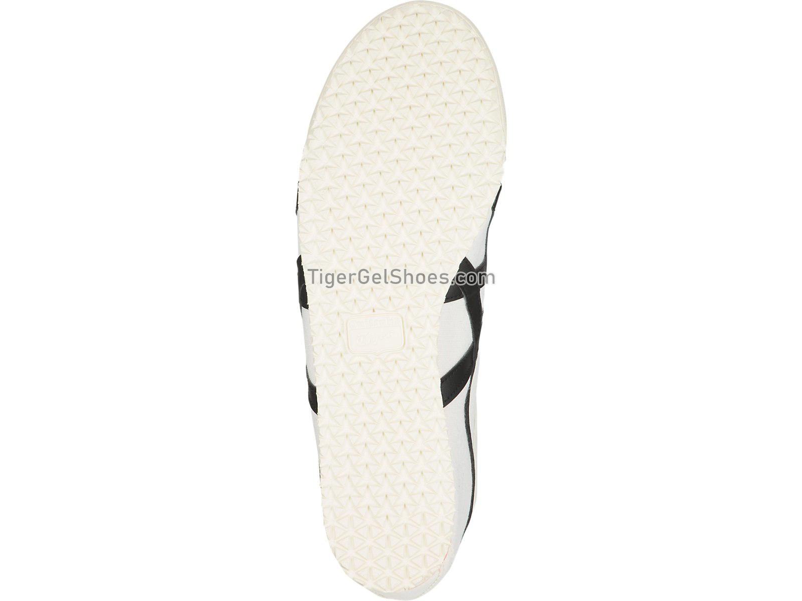 Onitsuka Tiger Mexico 66 Slip-on Cream/Black D3K0N-0090 Mens Womens Shoes