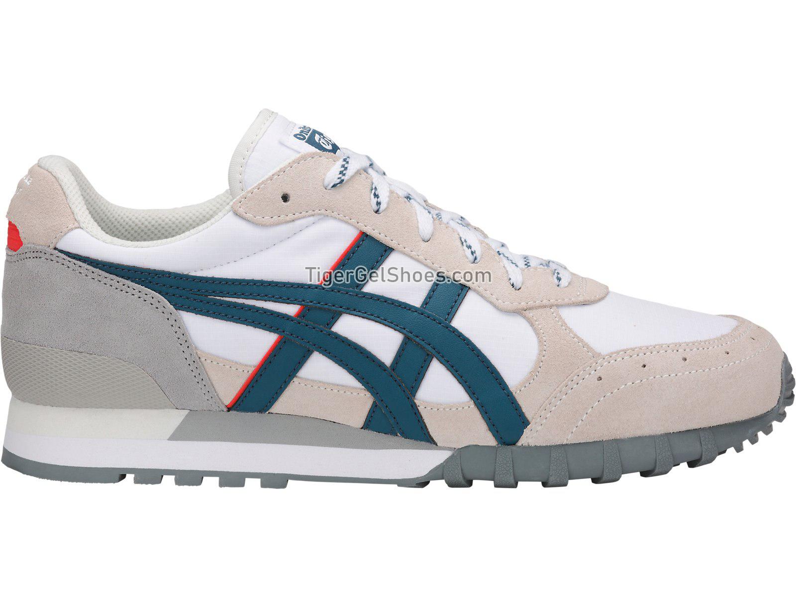 Onitsuka Tiger Colorado Eighty-Five White/Mallard Blue D4S1N-0140 Mens Womens Shoes