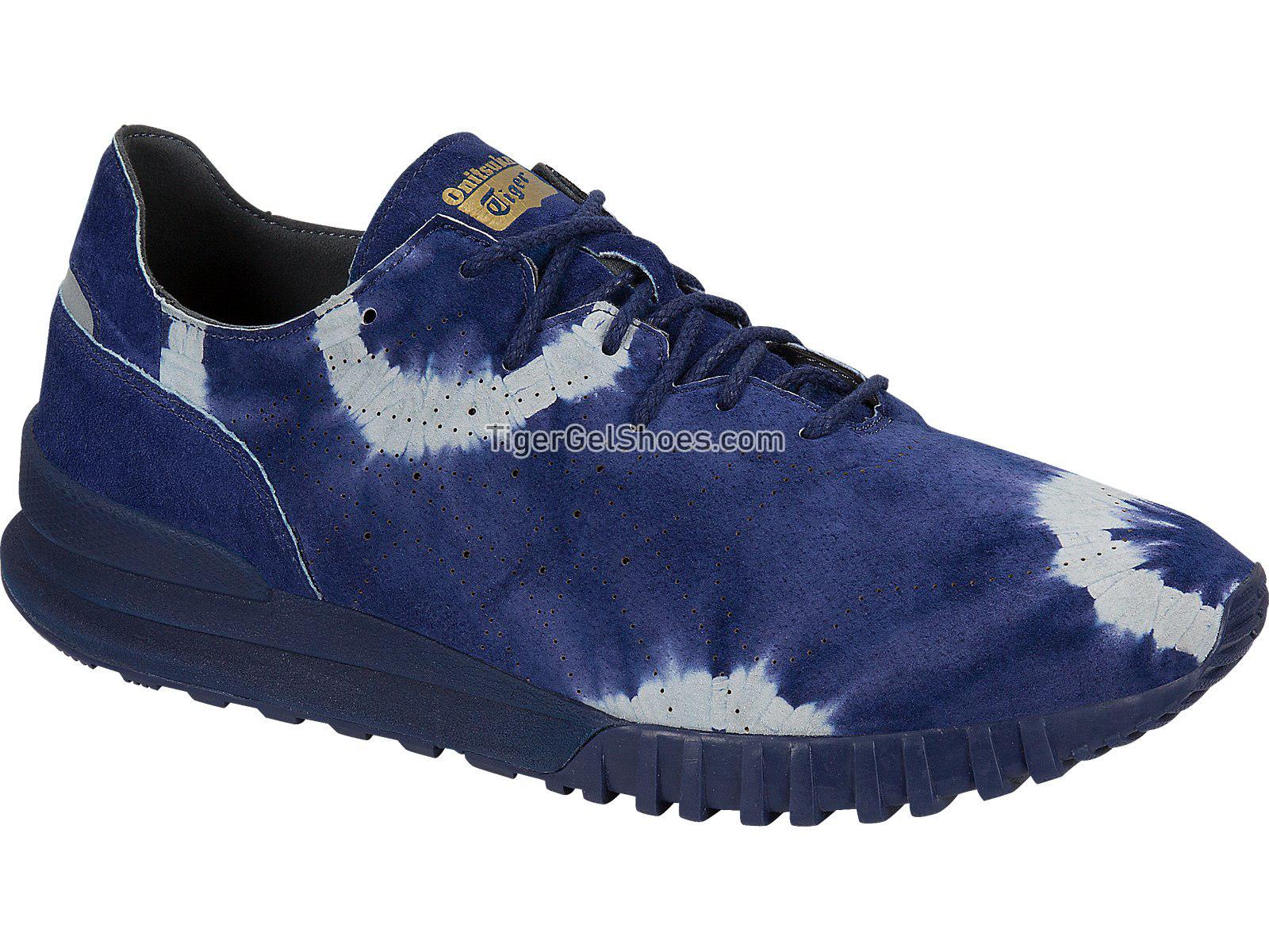 Onitsuka Tiger Samsara Lo Shibori Indigo Blue/Indigo Blue D7H0L-4949 Mens Womens Shoes