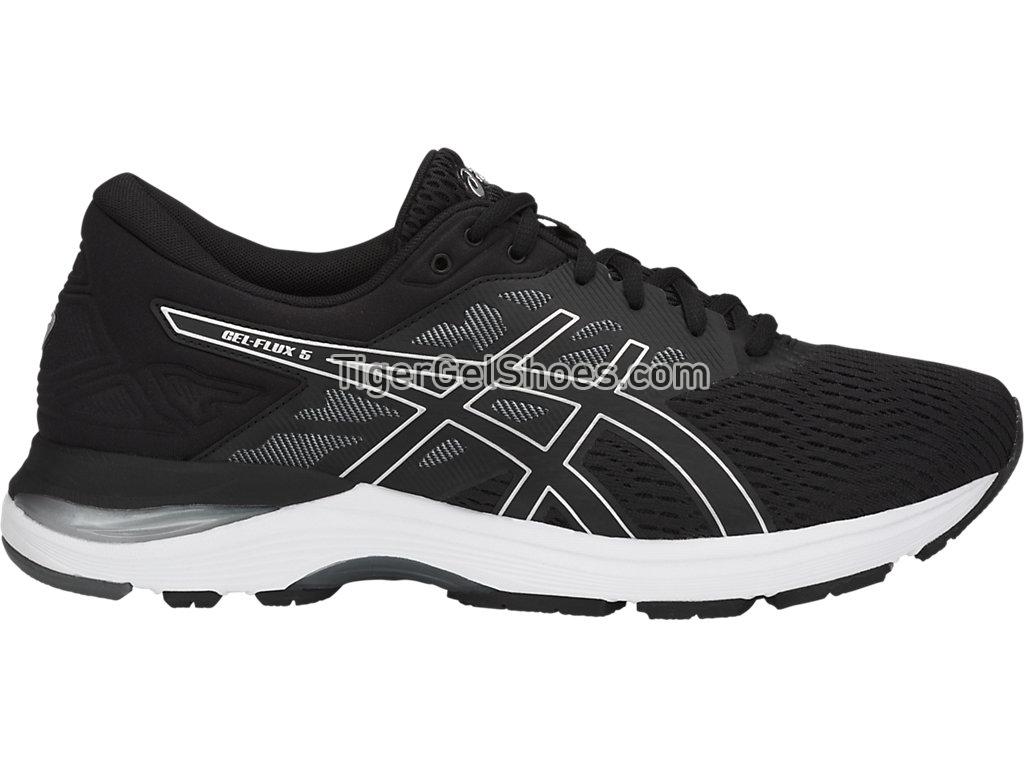 Asics GEL-Flux 5 Black/Silver/Carbon T811N-9093 Mens Running Shoes