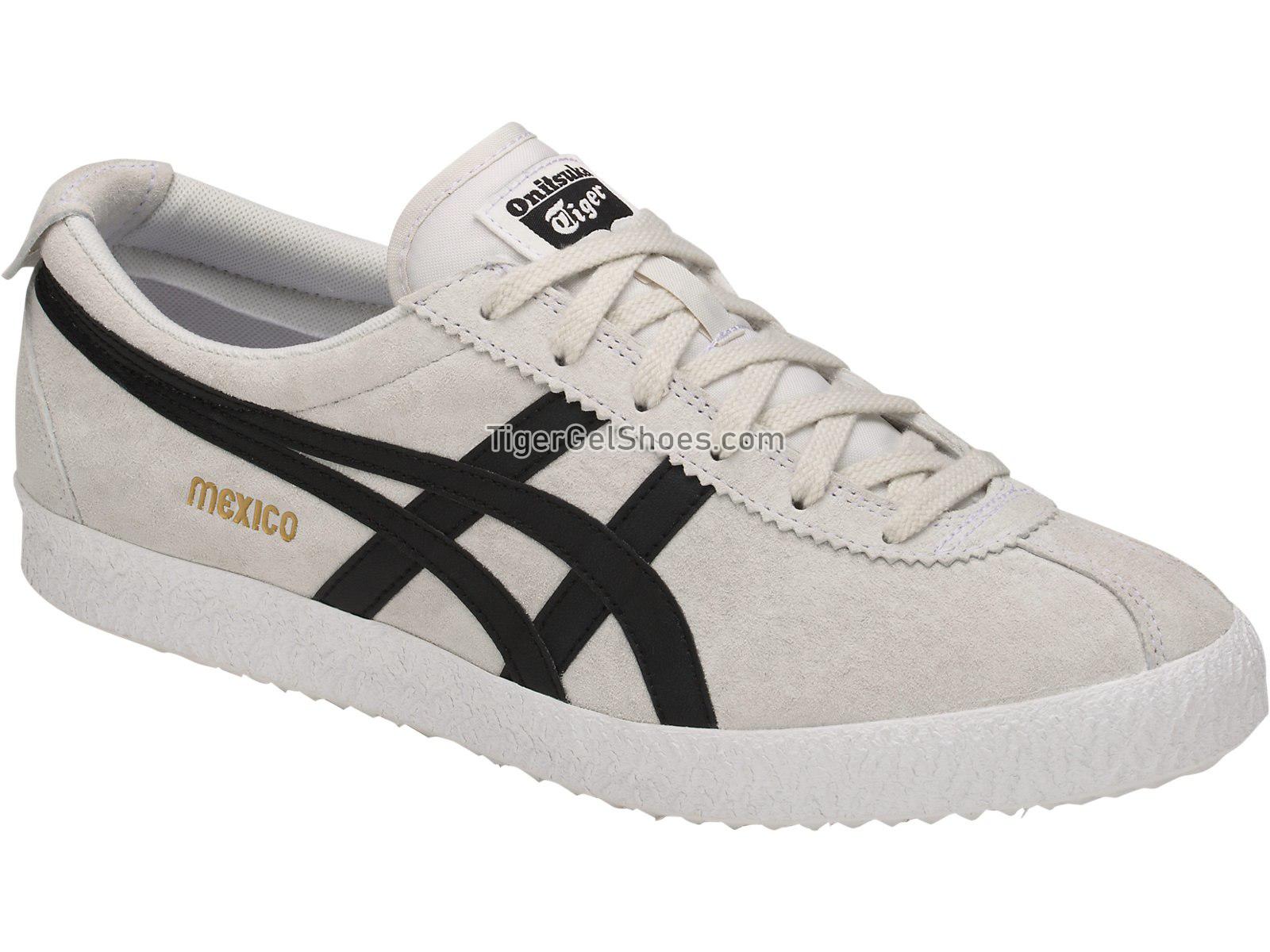 Onitsuka Tiger Mexico Delegation Vaporous Grey/Black D6E7L-9090 Mens Womens Shoes