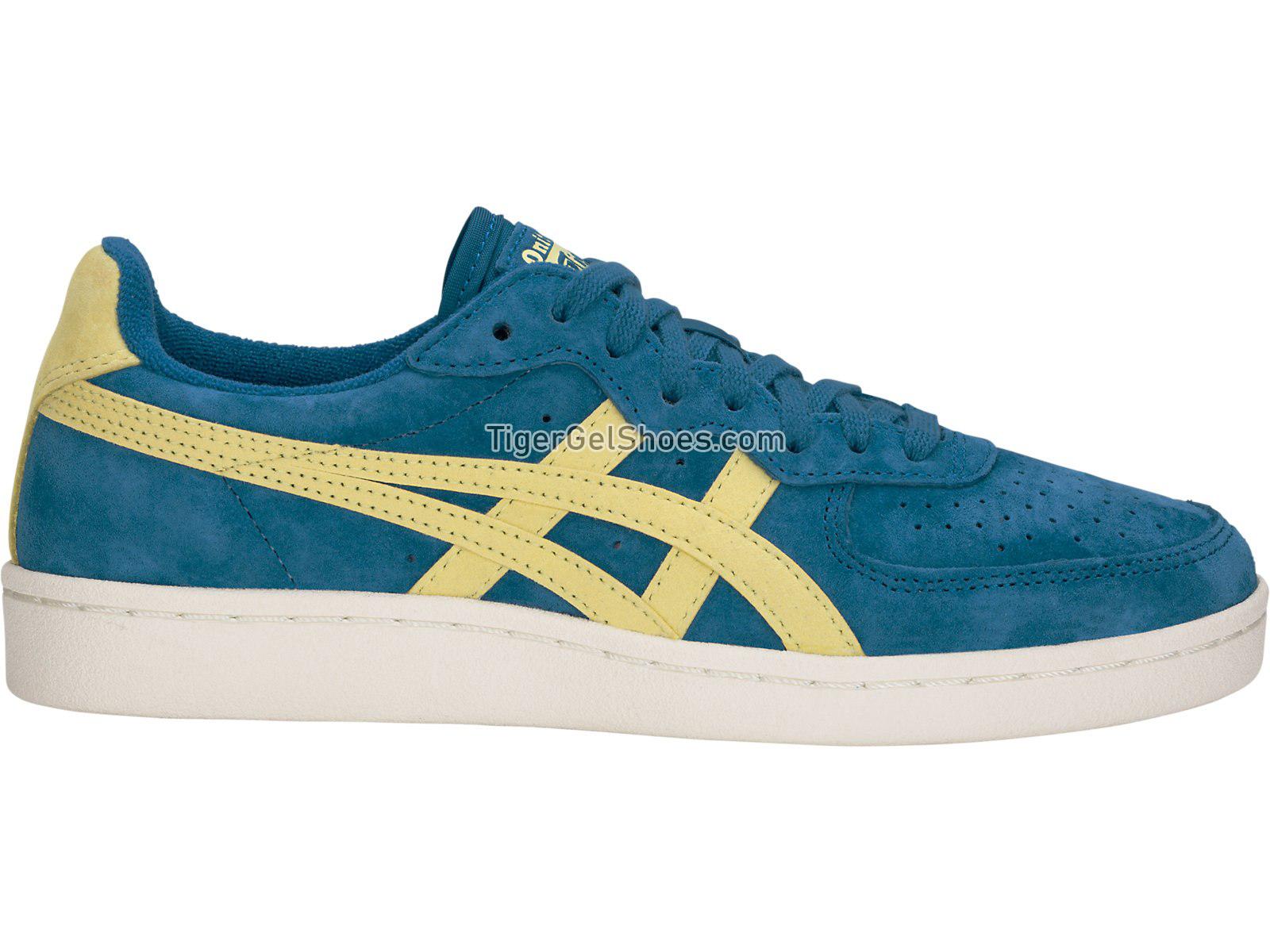 Onitsuka Tiger GSM Deep Sapphire/Acid Yellow D5K1L-401 Mens Womens Shoes