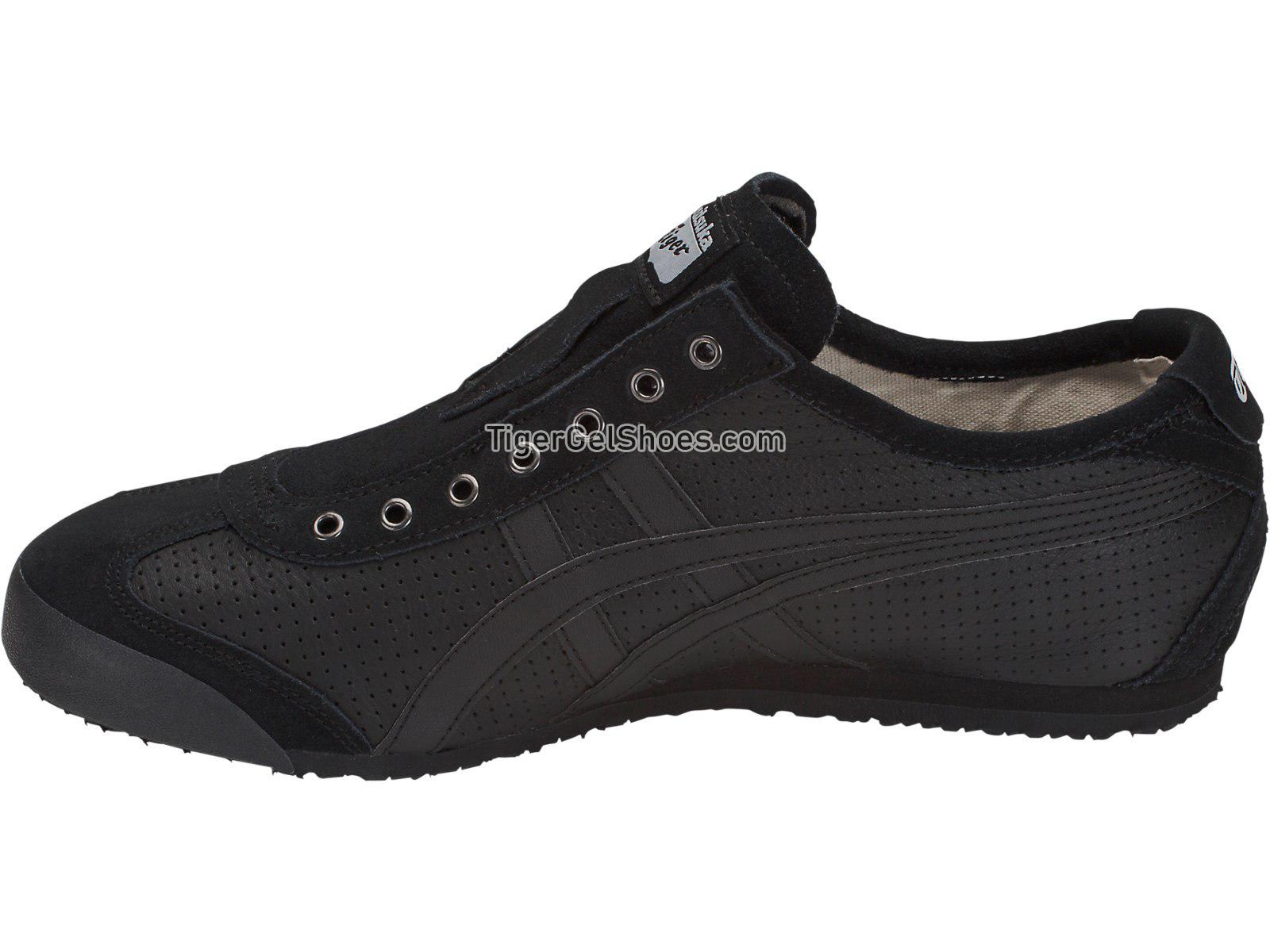 Onitsuka Tiger Mexico 66 Slip-On Black/Black D815L-9090 Mens Womens Shoes