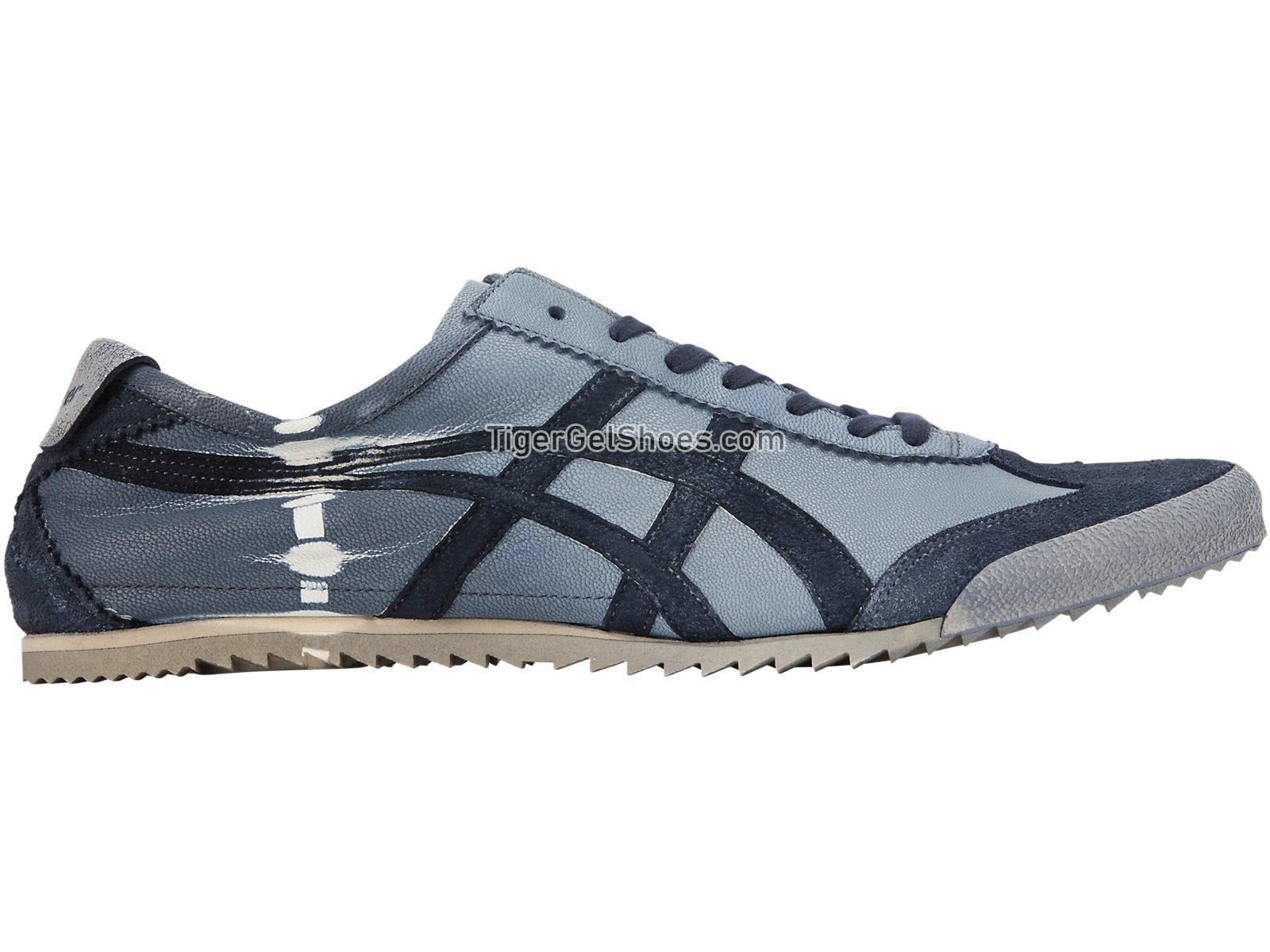 Onitsuka Tiger Mexico 66 Deluxe Peacoat/Peacoat D8E1L-5858 Mens Womens Shoes