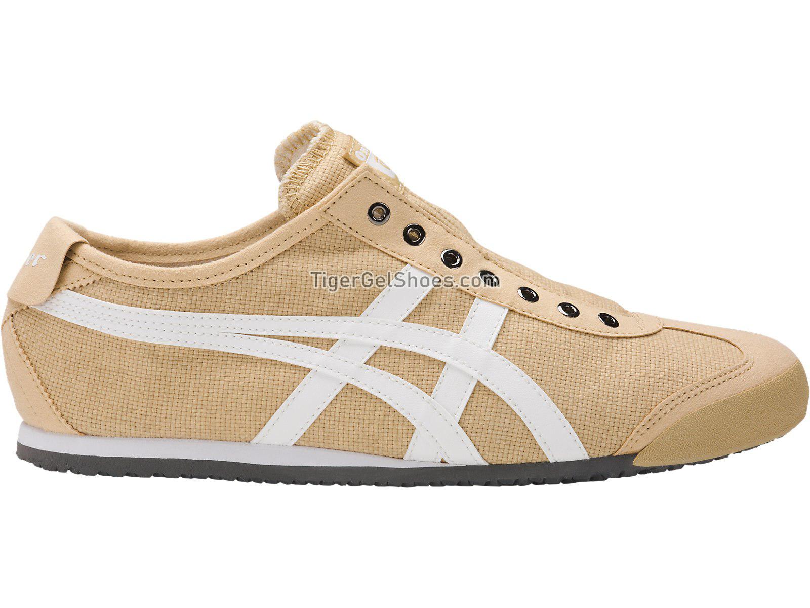Onitsuka Tiger Mexico 66 Slip-On Taos Taupe/White D7G0N-0701 Mens Womens Shoes