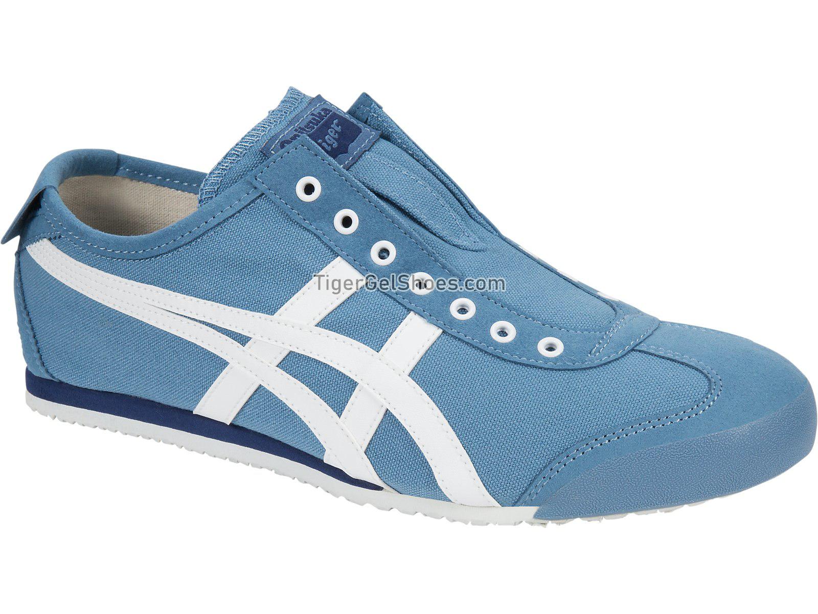 Onitsuka Tiger Mexico 66 Slip-on Blue Heaven/White D3K0N-5601 Mens Womens Shoes