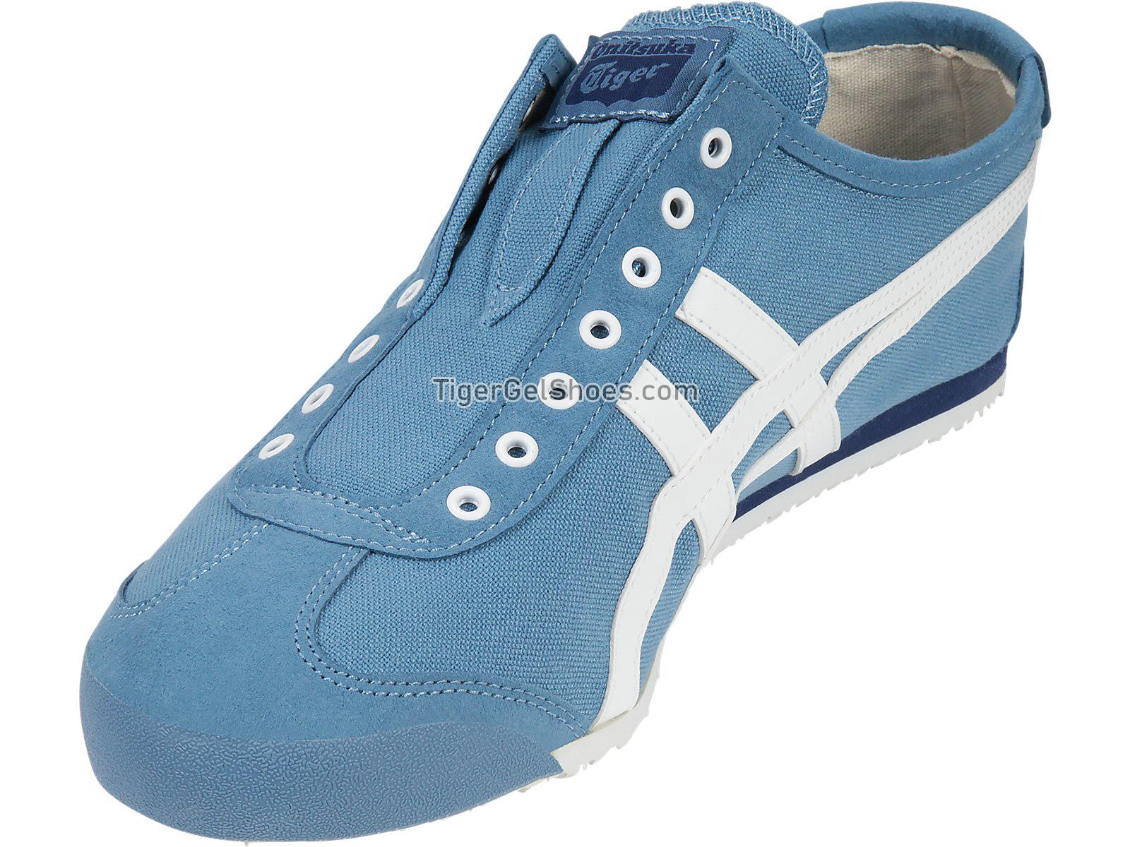 Onitsuka Tiger Mexico 66 Slip-on Blue Heaven/White D3K0N-5601 Mens Womens Shoes
