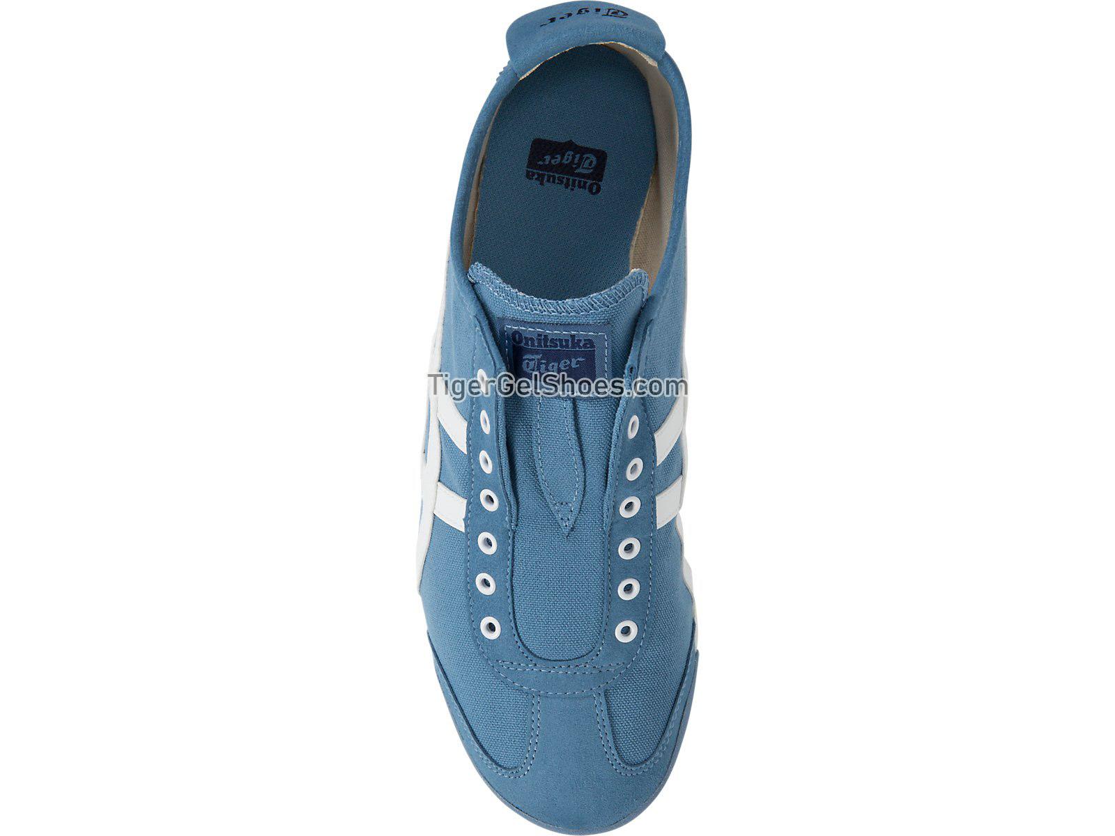 Onitsuka Tiger Mexico 66 Slip-on Blue Heaven/White D3K0N-5601 Mens Womens Shoes