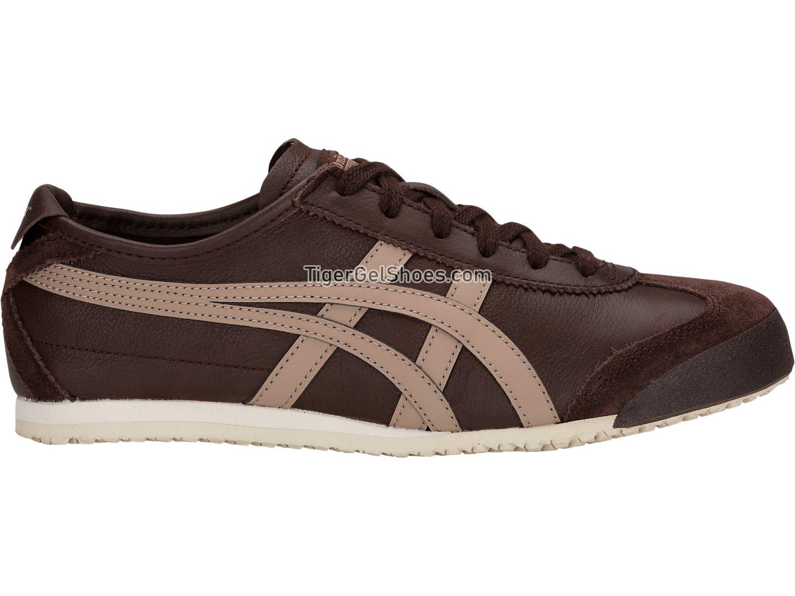 Onitsuka Tiger Mexico 66 Coffee/Taupe Grey 1183A201-201 Mens Womens Shoes