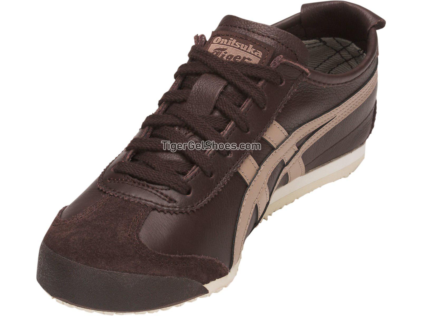 Onitsuka Tiger Mexico 66 Coffee/Taupe Grey 1183A201-201 Mens Womens Shoes