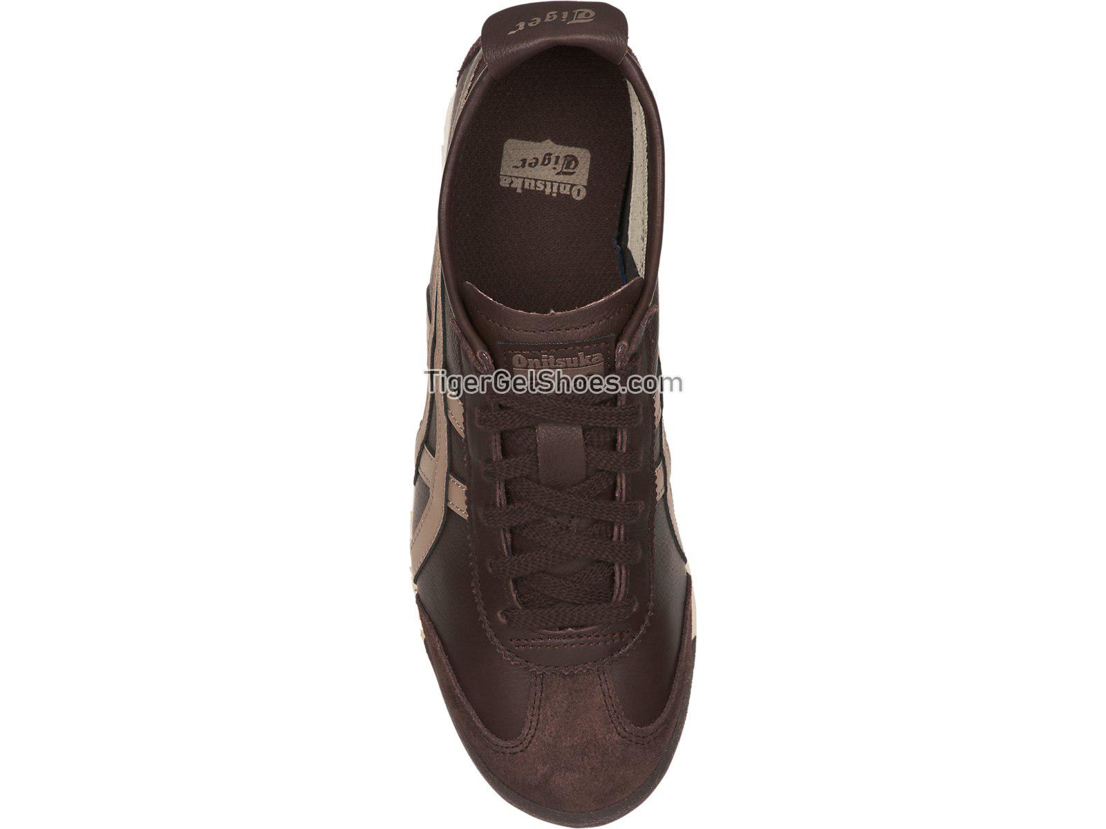 Onitsuka Tiger Mexico 66 Coffee/Taupe Grey 1183A201-201 Mens Womens Shoes
