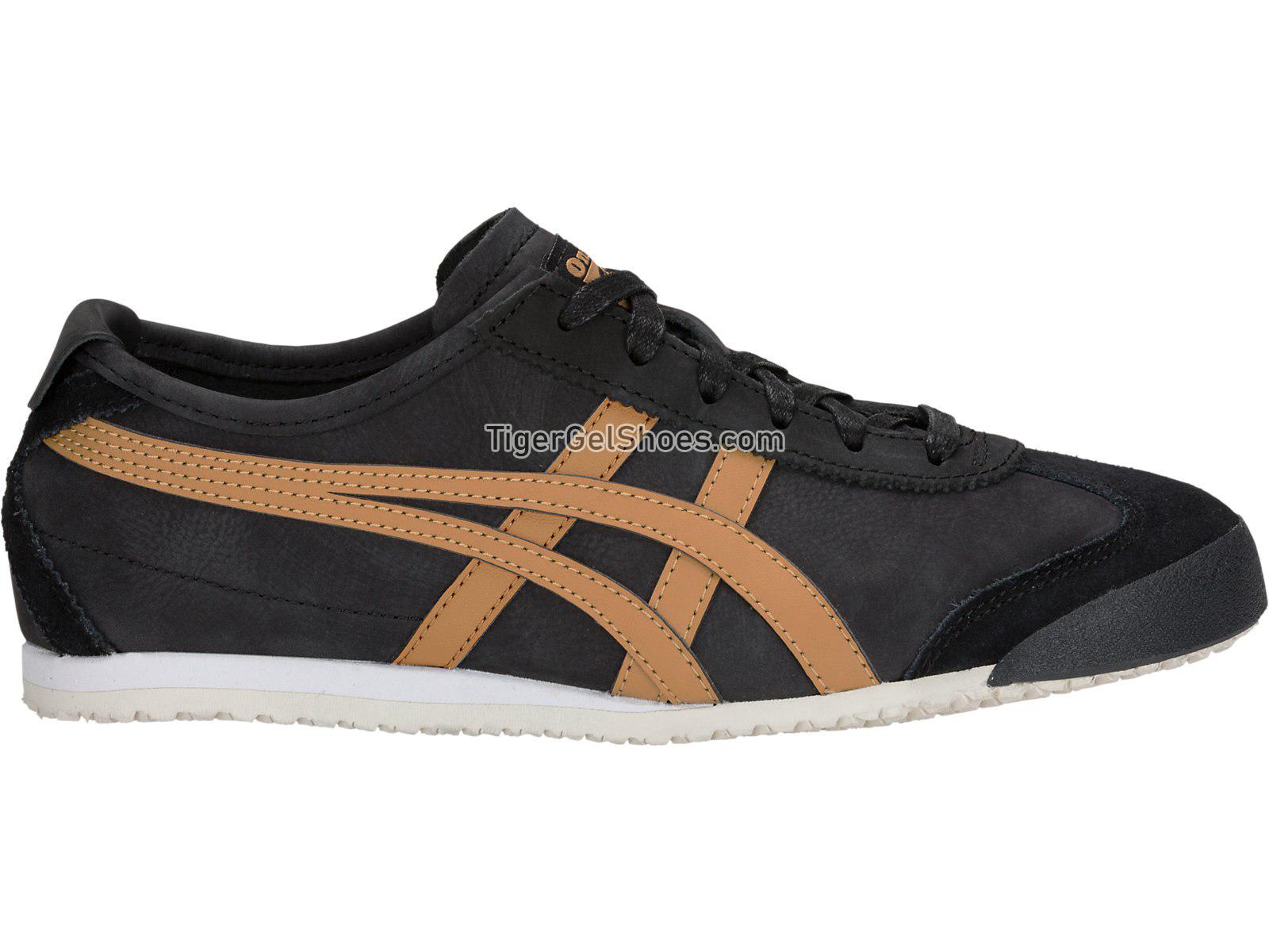 Onitsuka Tiger Mexico 66 Black/Caravan 1183A198-001 Mens Womens Shoes