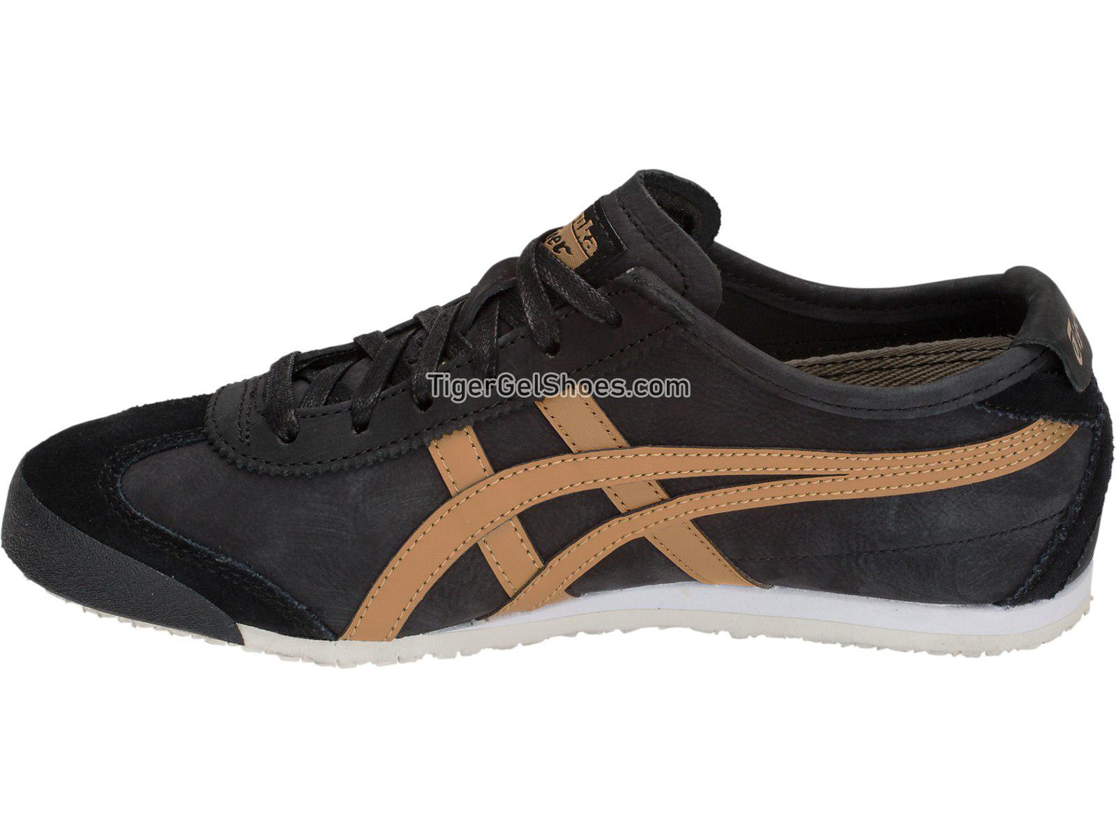 Onitsuka Tiger Mexico 66 Black/Caravan 1183A198-001 Mens Womens Shoes