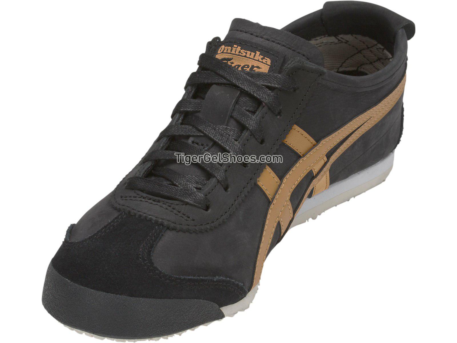 Onitsuka Tiger Mexico 66 Black/Caravan 1183A198-001 Mens Womens Shoes