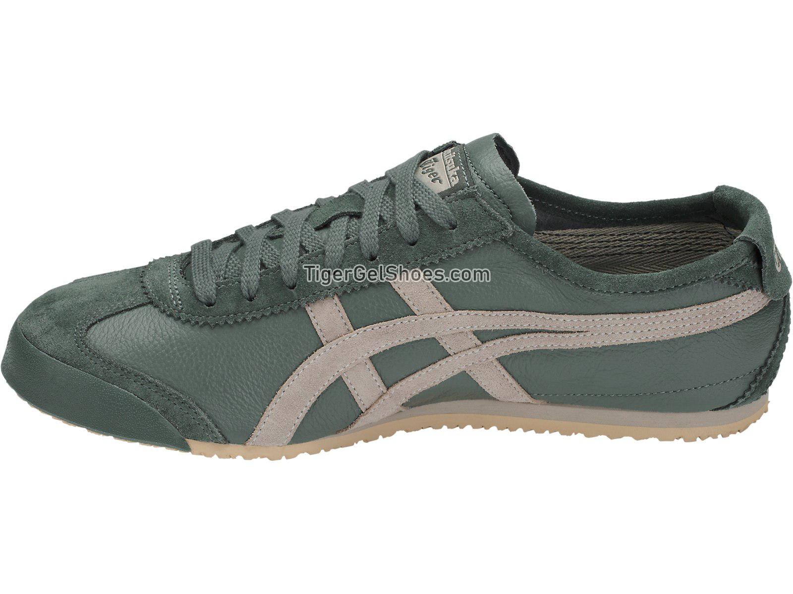 Onitsuka Tiger Mexico 66 Vin Dark Forest/Feather Grey D2J4L-8212 Mens Womens Shoes