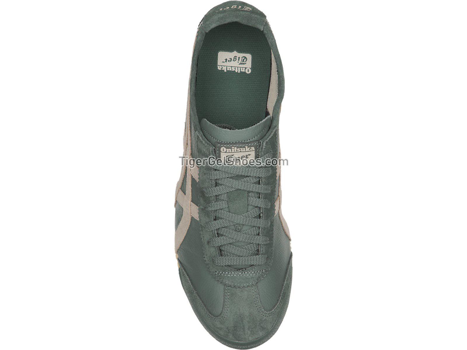 Onitsuka Tiger Mexico 66 Vin Dark Forest/Feather Grey D2J4L-8212 Mens Womens Shoes