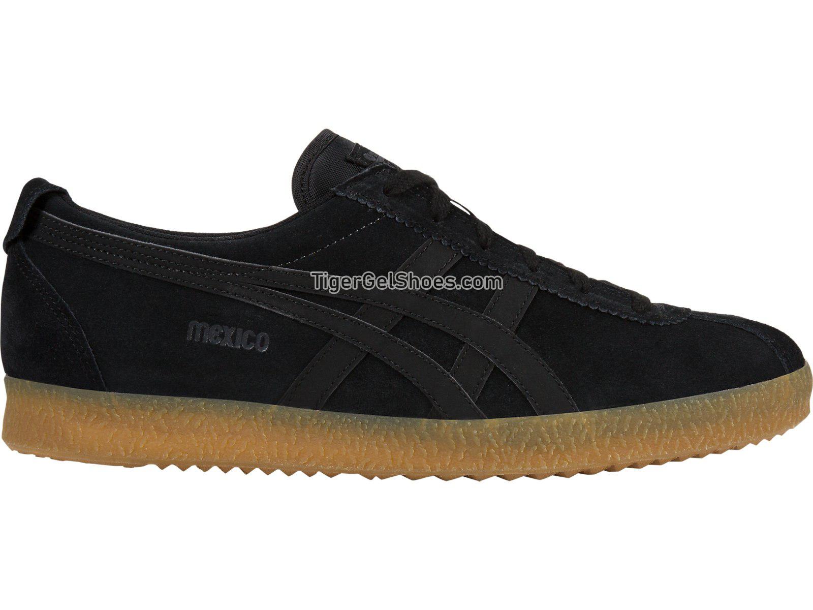 Onitsuka Tiger Mexico Delegation Black/Dark Grey D639L-9095 Mens Womens Shoes