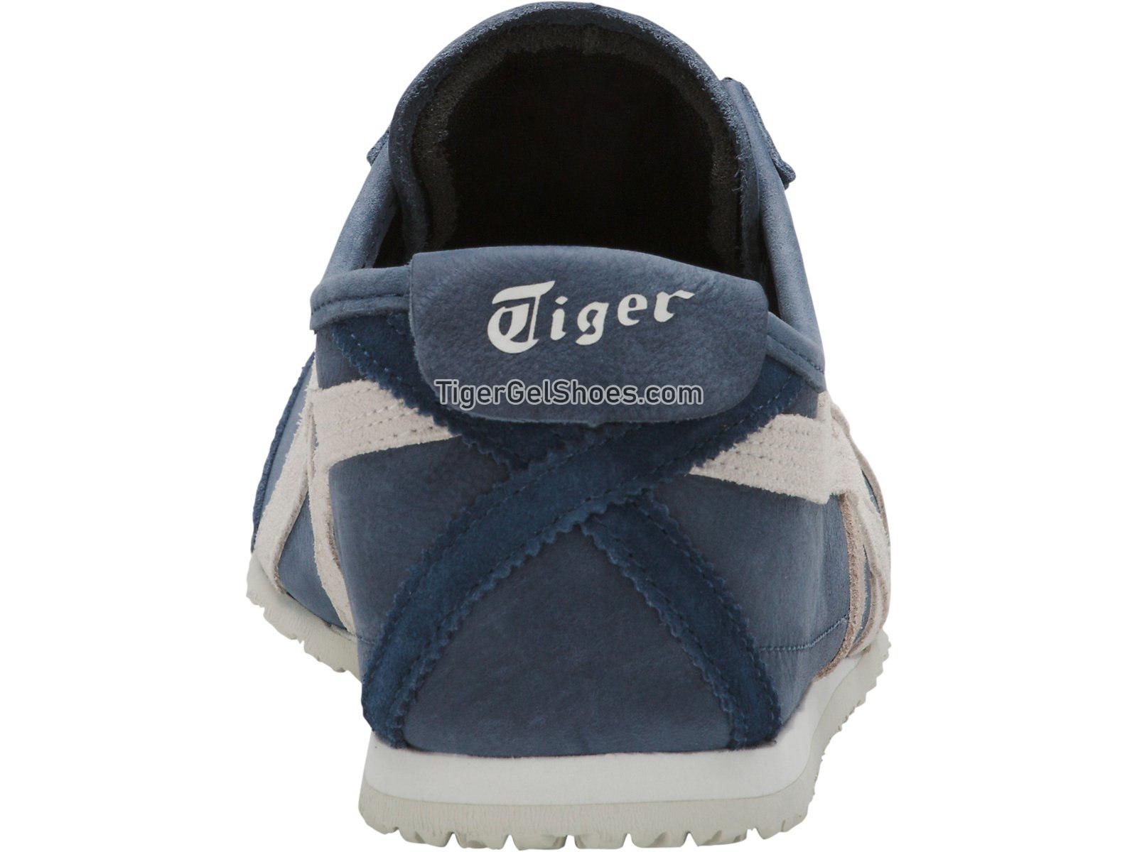 Onitsuka Tiger Mexico 66 Dark Blue/Vaporous Grey D832L-4990 Mens Womens Shoes