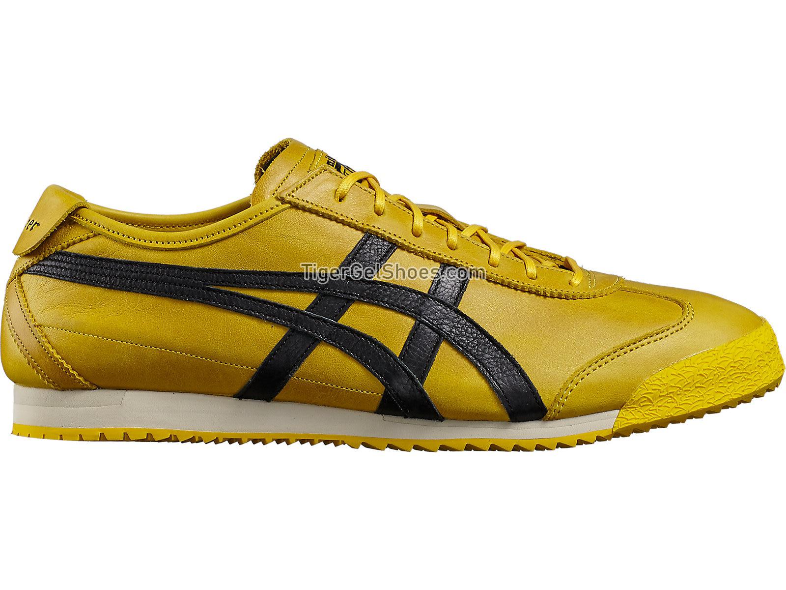 Onitsuka Tiger Mexico 66 SD Tai-chi Yellow/Black D838L-0490 Mens Womens Shoes